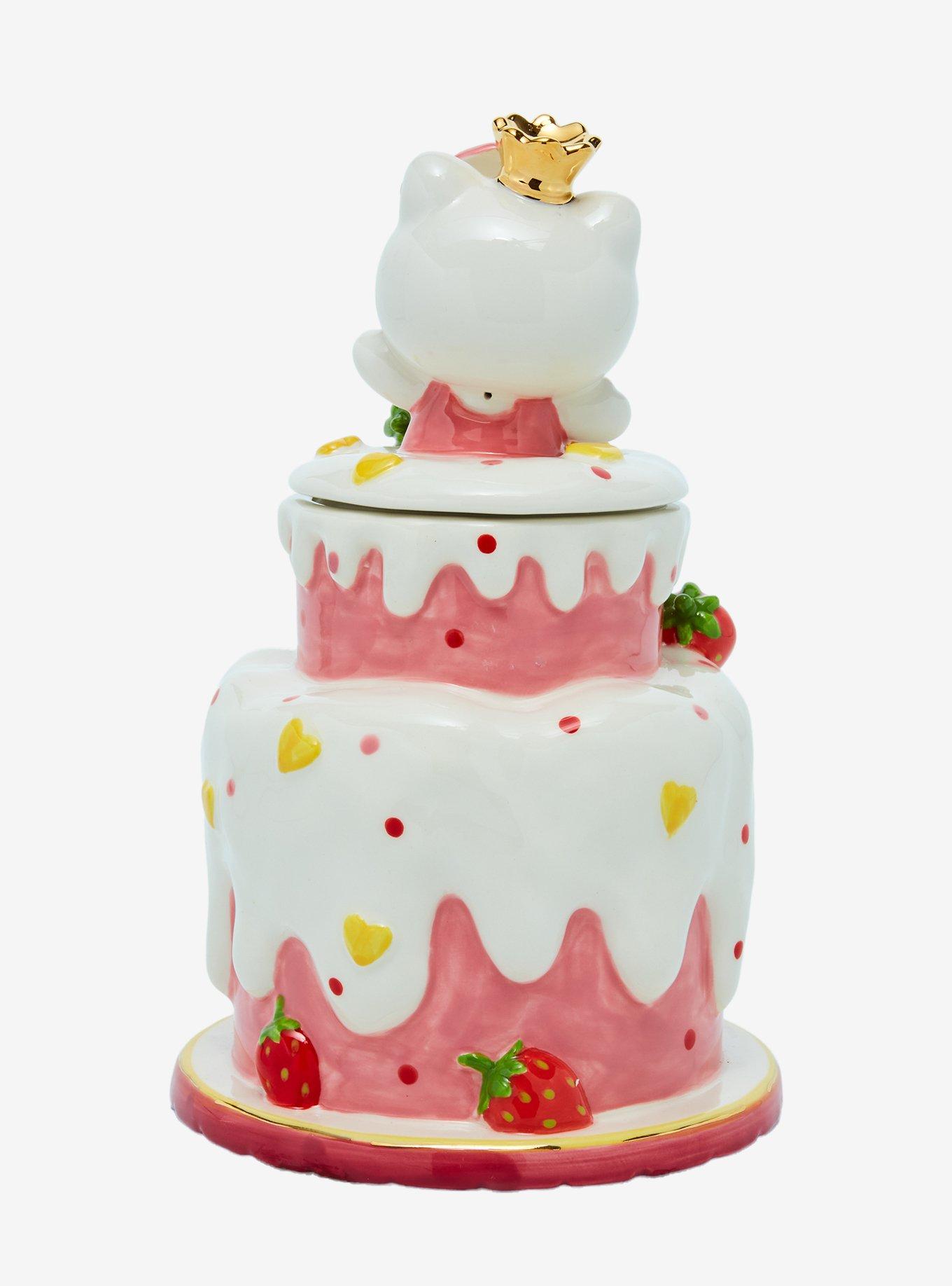 Blue Sky Hello Kitty 50th Anniversary Cake Cookie Jar, , alternate