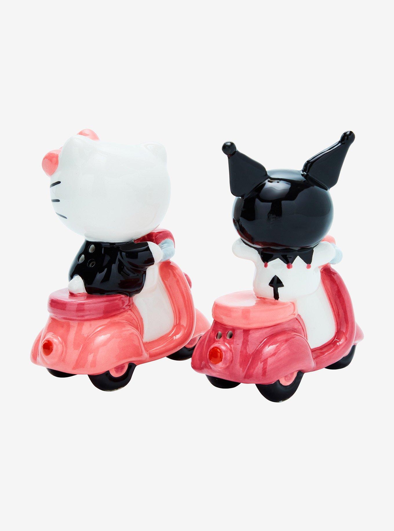 Blue Sky Hello Kitty & Kuromi Scooters Salt & Pepper Shaker Set, , hi-res