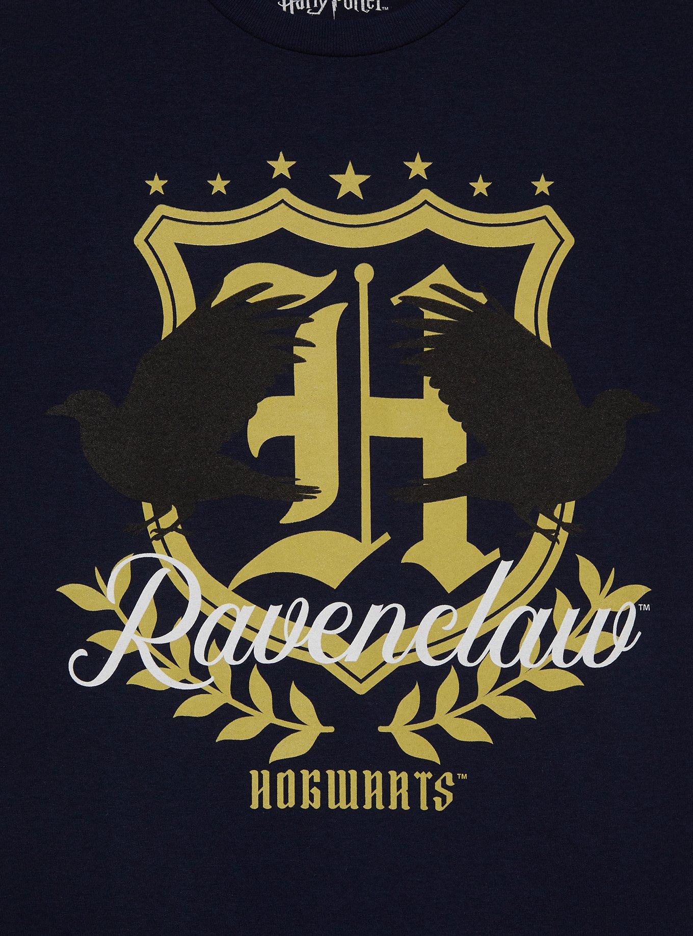 Harry Potter Ravenclaw Crest T-Shirt - BoxLunch Exclusive, DARK BLUE, alternate