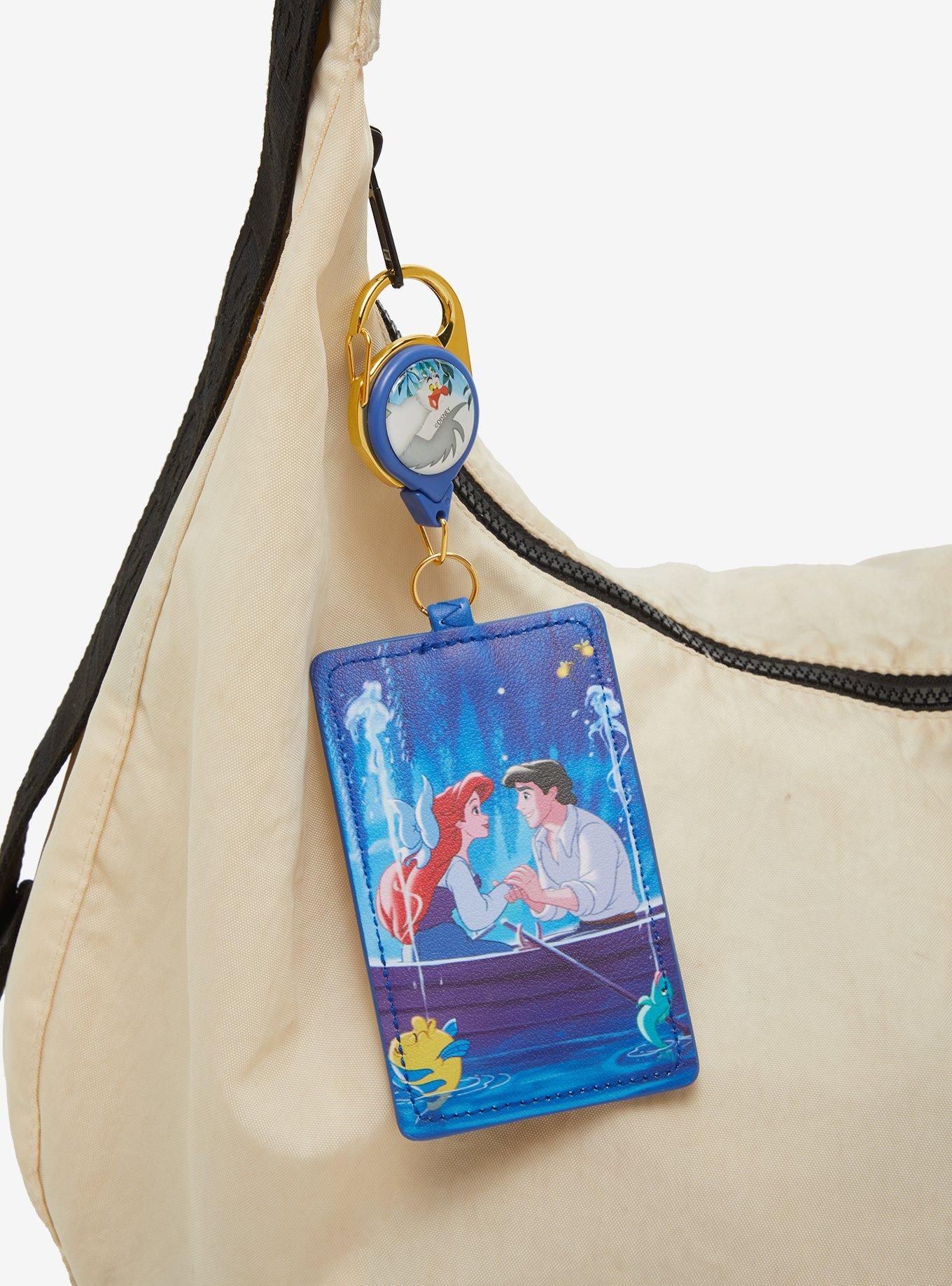 Loungefly Disney The Little Mermaid Ariel & Eric Lagoon Retractable Lanyard, , alternate