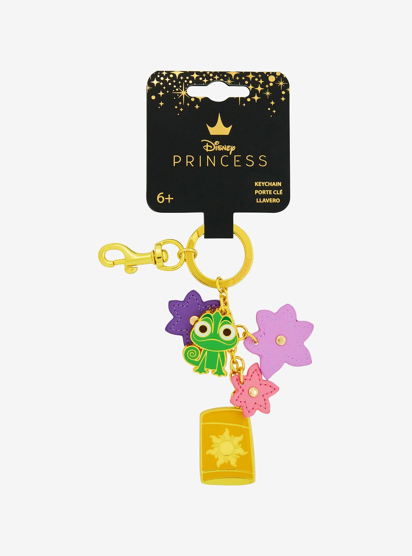 Loungefly Disney Tangled Pascal & Lantern Multi-Charm Keychain - BoxLunch Exclusive, , hi-res