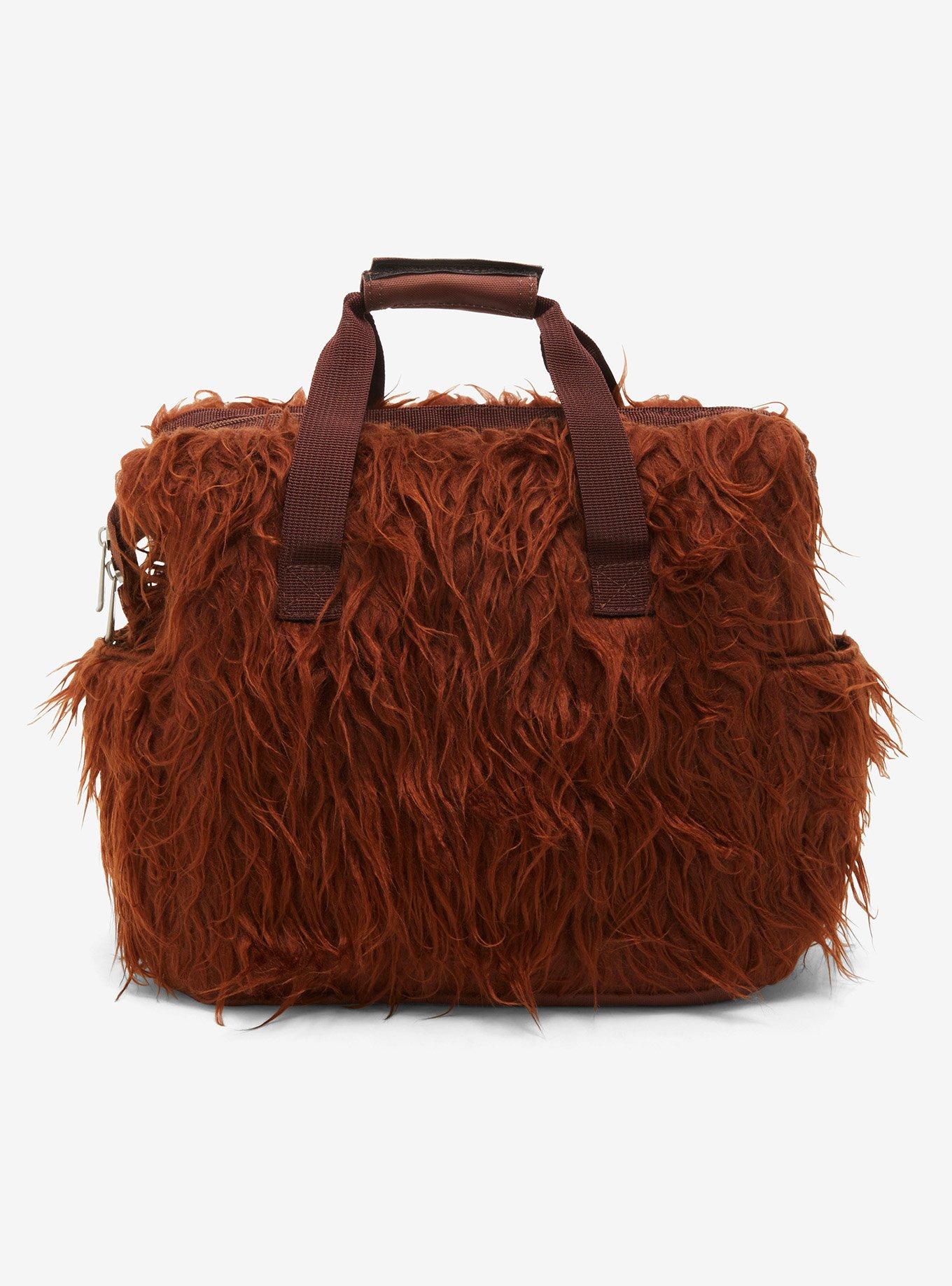 Star Wars Chewbacca Faux Fur Lunch Bag, , alternate