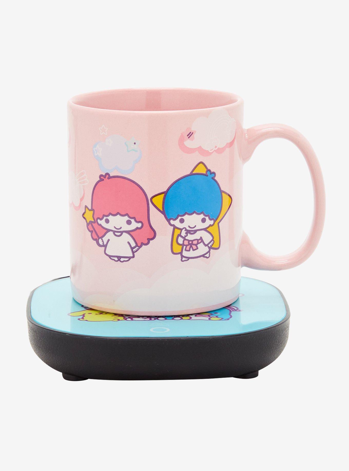 Sanrio Little Twin Stars Cloud Mug with Warmer, , alternate