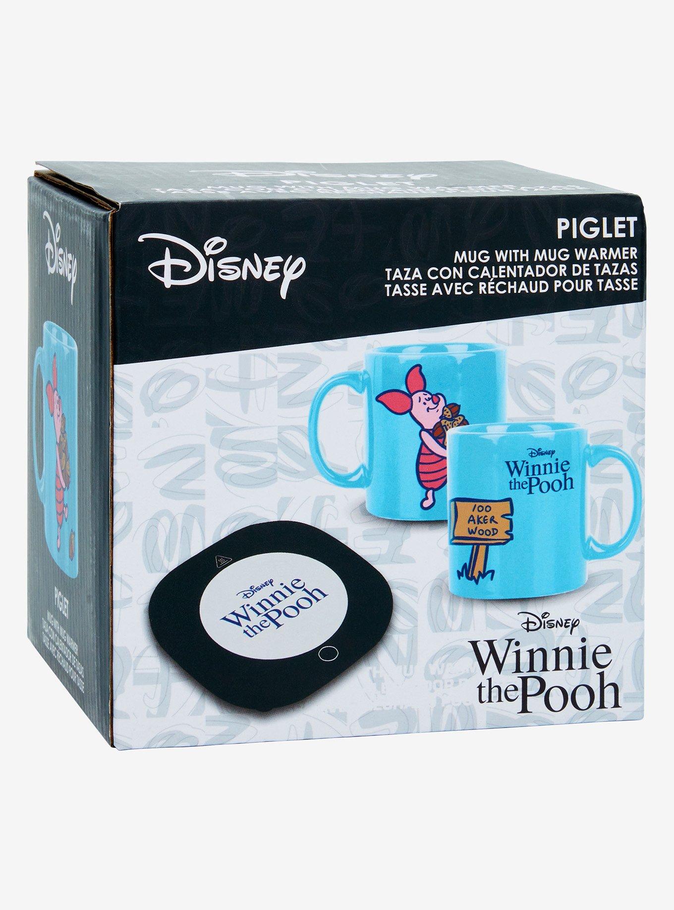 Disney Winnie the Pooh Piglet Mug with Warmer, , alternate