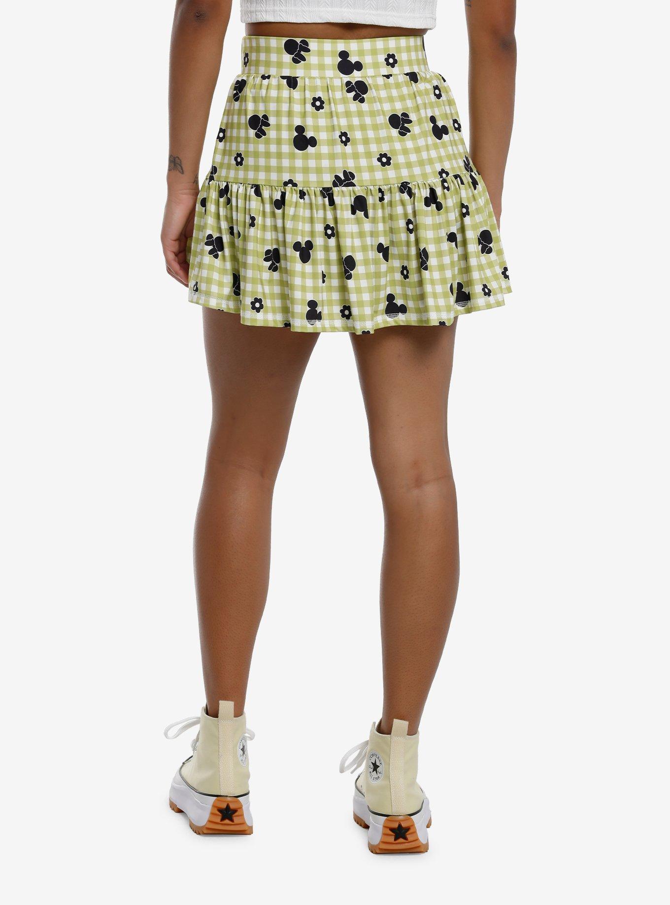 Disney Mickey Mouse & Minnie Mouse Gingham Active Skort, , hi-res