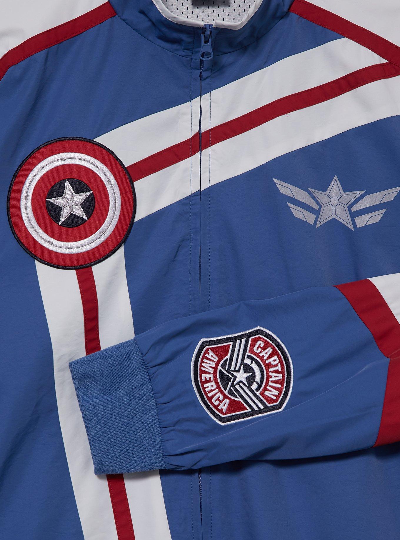 Marvel Captain America Shield Windbreaker Jacket, , hi-res