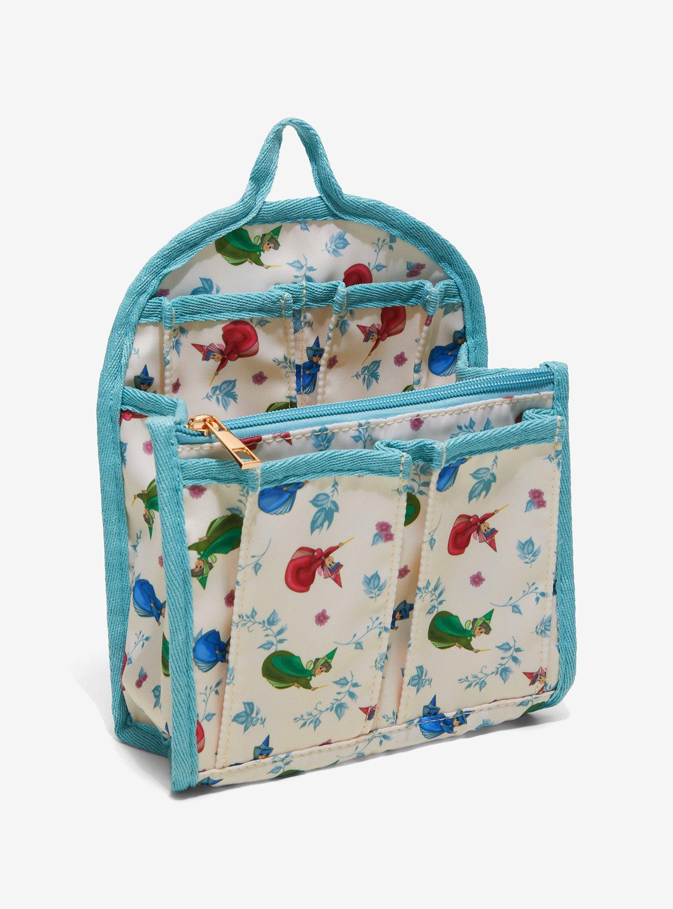 Our Universe Disney Sleeping Beauty Flora, Fauna, and Merryweather Mini Backpack Organizer — BoxLunch Exclusive, , alternate