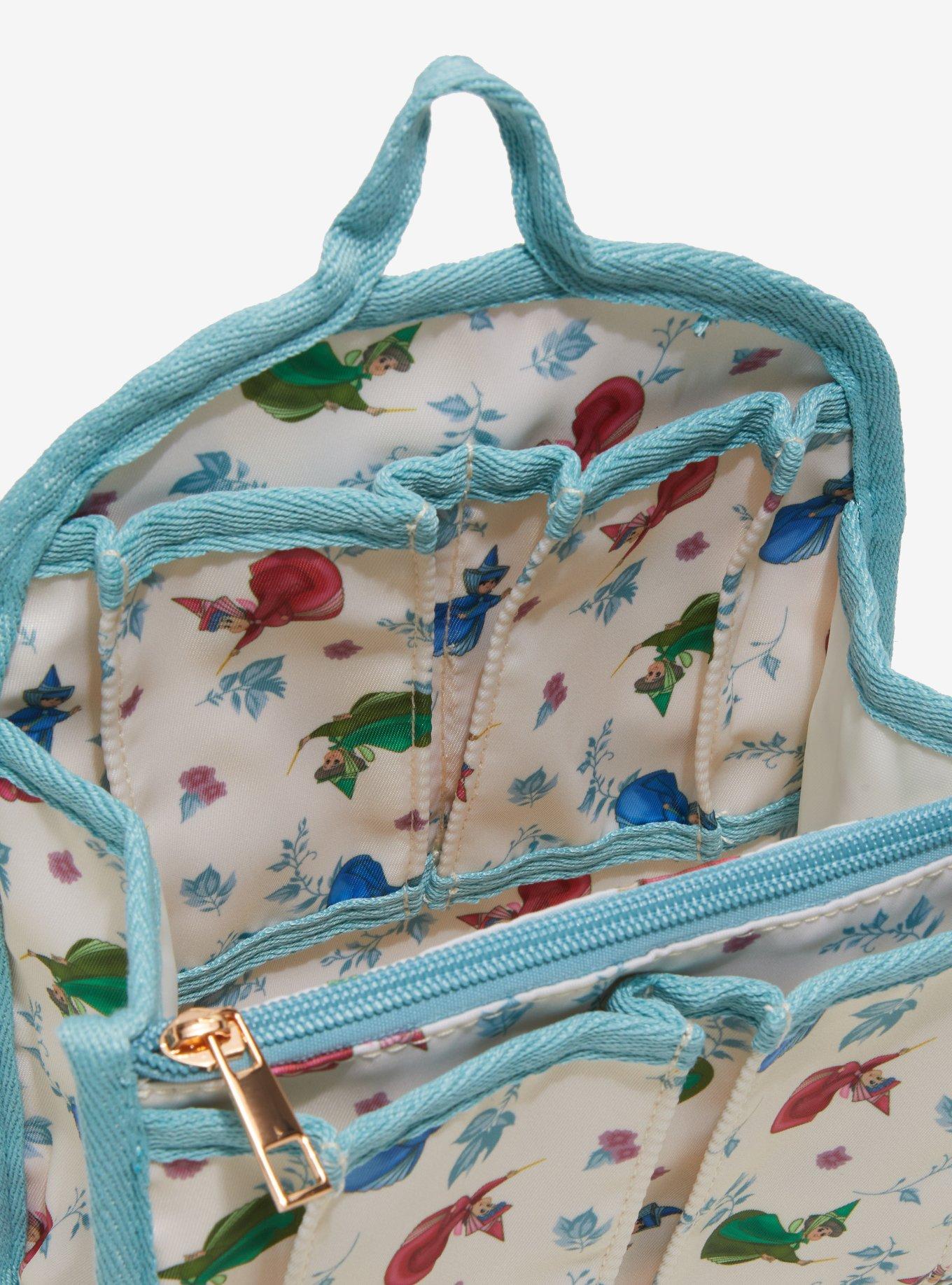 Our Universe Disney Sleeping Beauty Flora, Fauna, and Merryweather Mini Backpack Organizer — BoxLunch Exclusive, , alternate