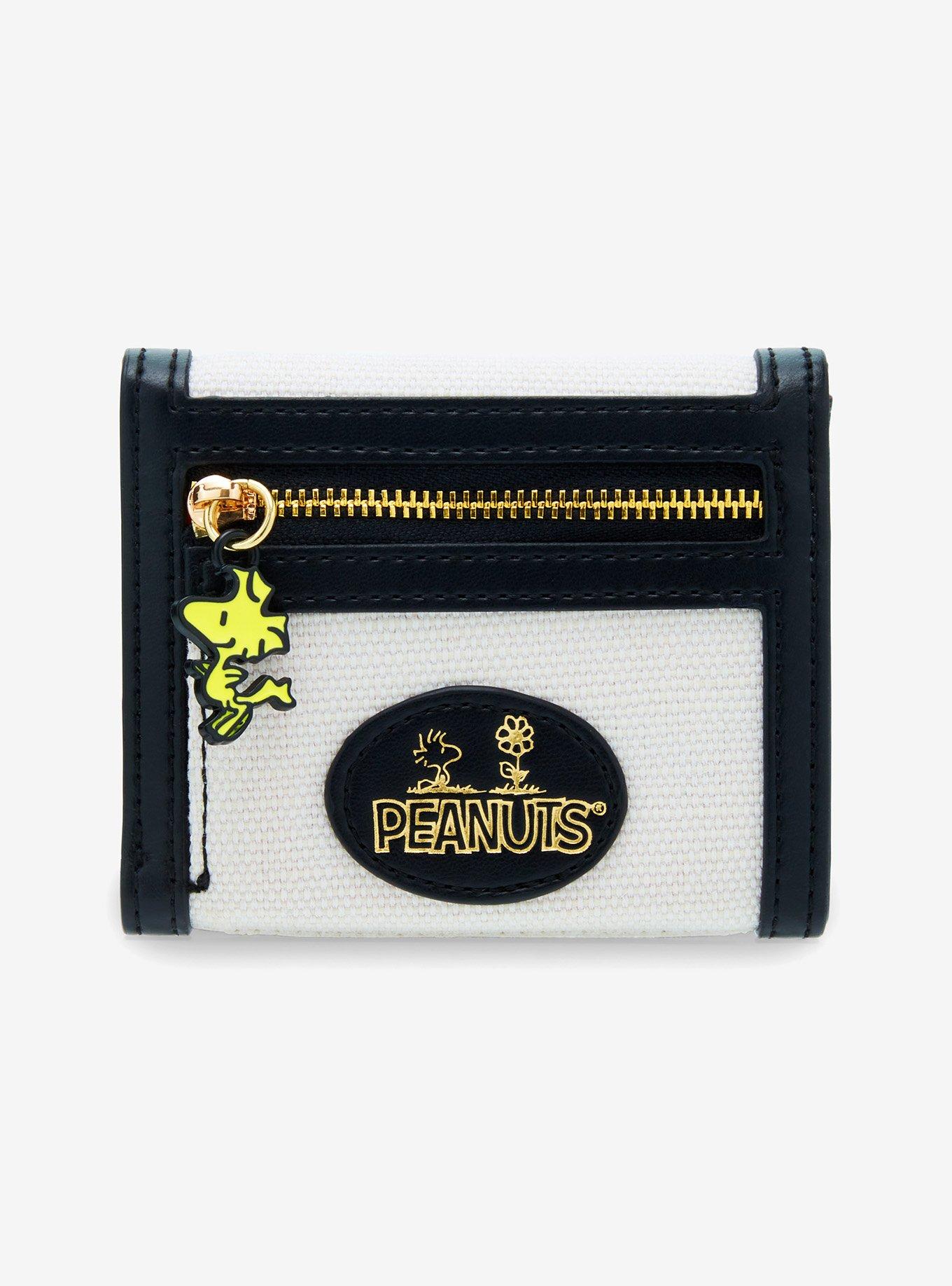 Peanuts Snoopy Heart Small Snap Wallet - BoxLunch Exclusive, , alternate