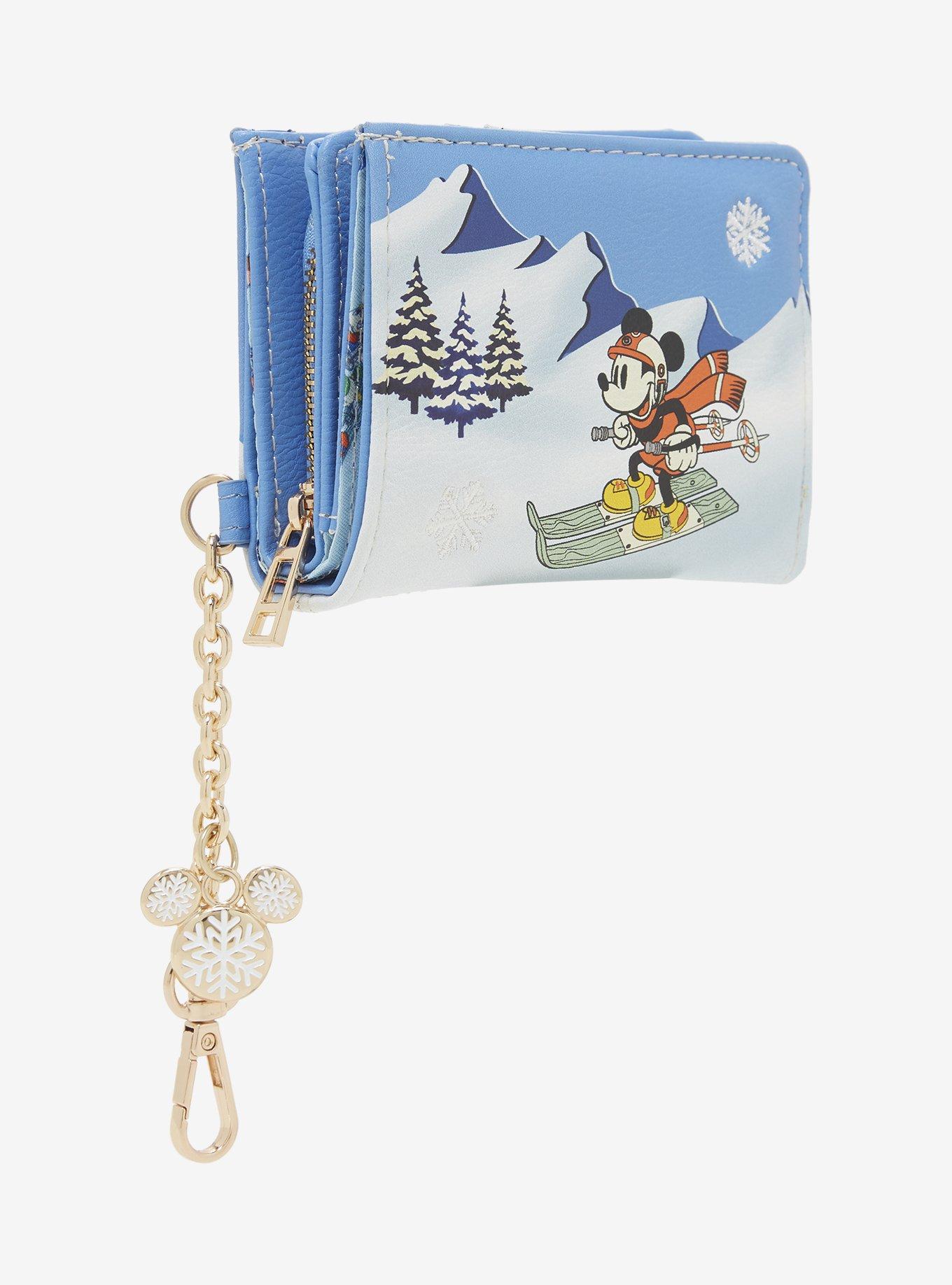 Our Universe Disney Mickey and Friends Ski Wallet - BoxLunch Exclusive, , alternate