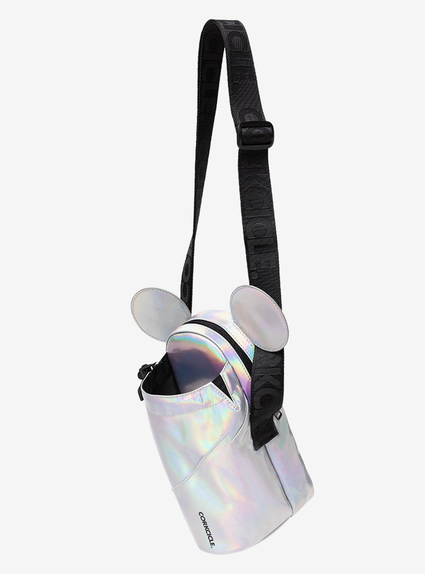 Corkcicle Disney Mickey Mouse Figural Iridescent Water Bottle Sling Bag, , alternate