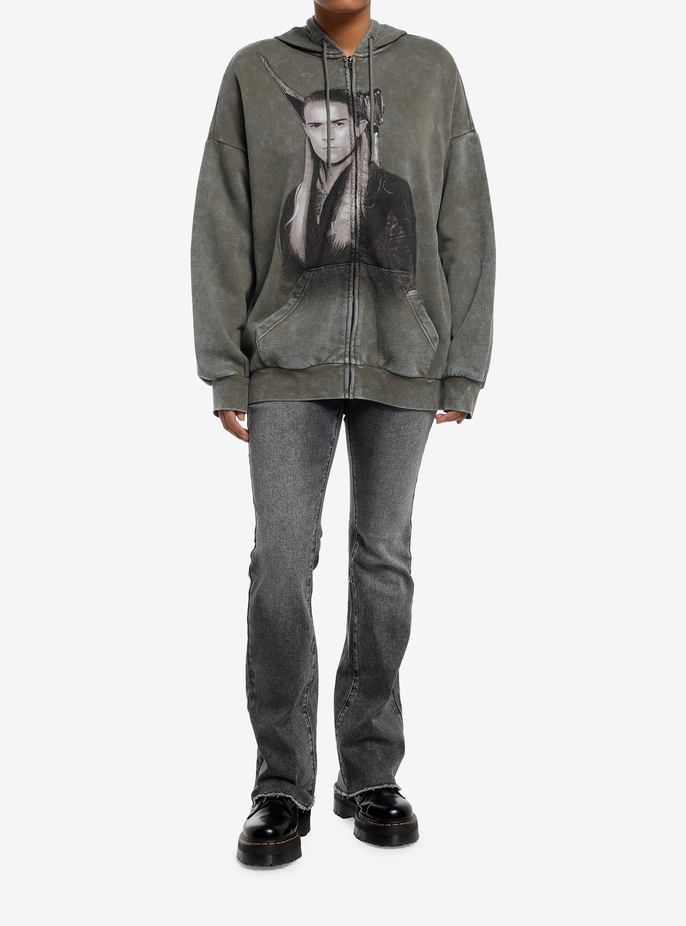 The Lord Of The Rings Legolas Oversized Hoodie, MULTI, alternate