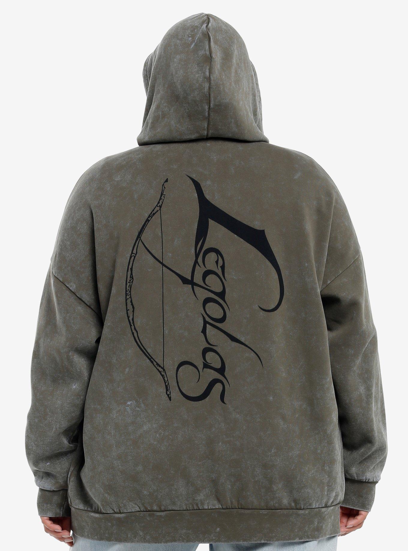 The Lord Of The Rings Legolas Oversized Hoodie Plus Size, , hi-res