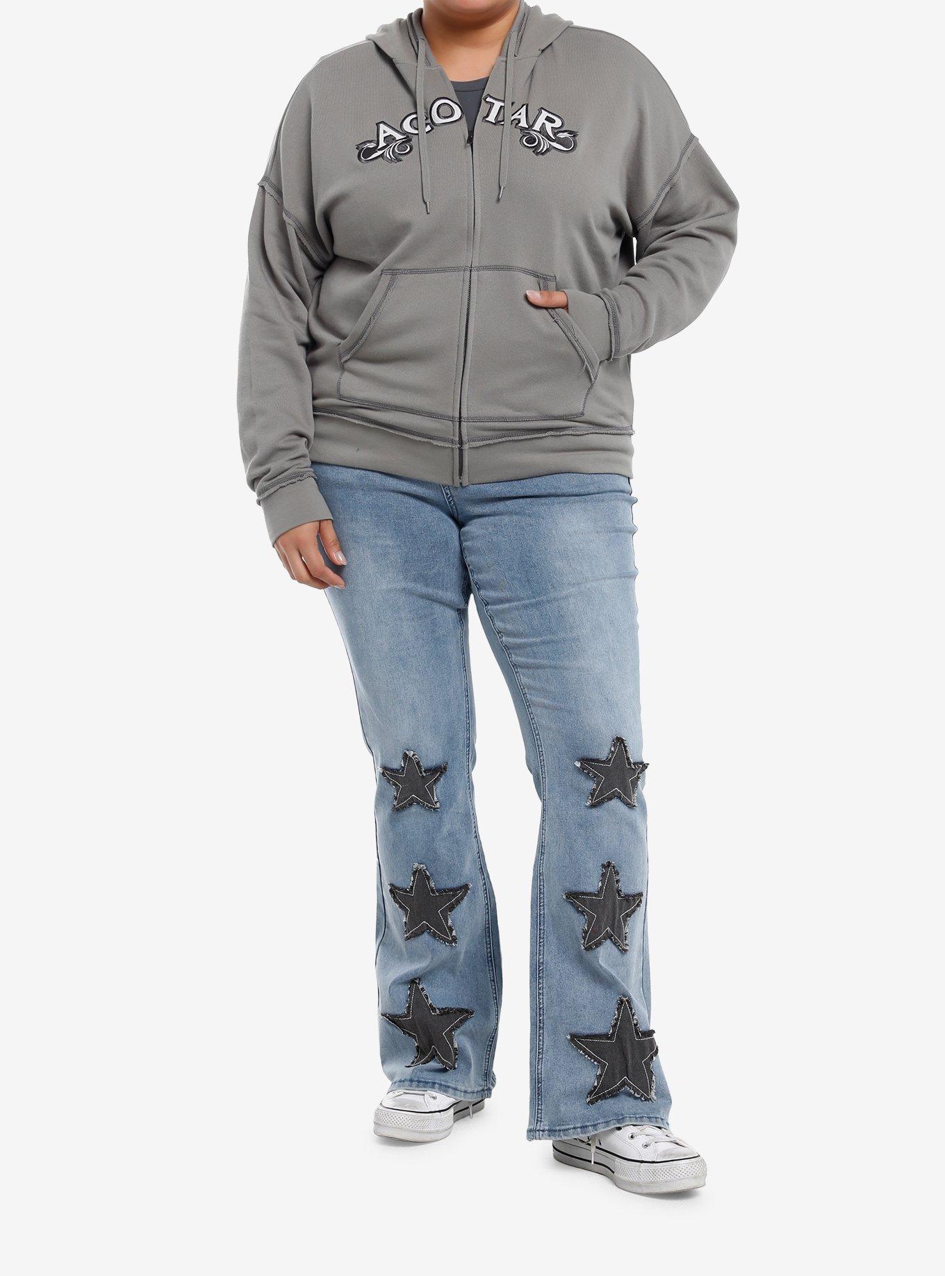 A Court Of Thorns And Roses Night Court Oversized Hoodie Plus Size, MULTI, alternate