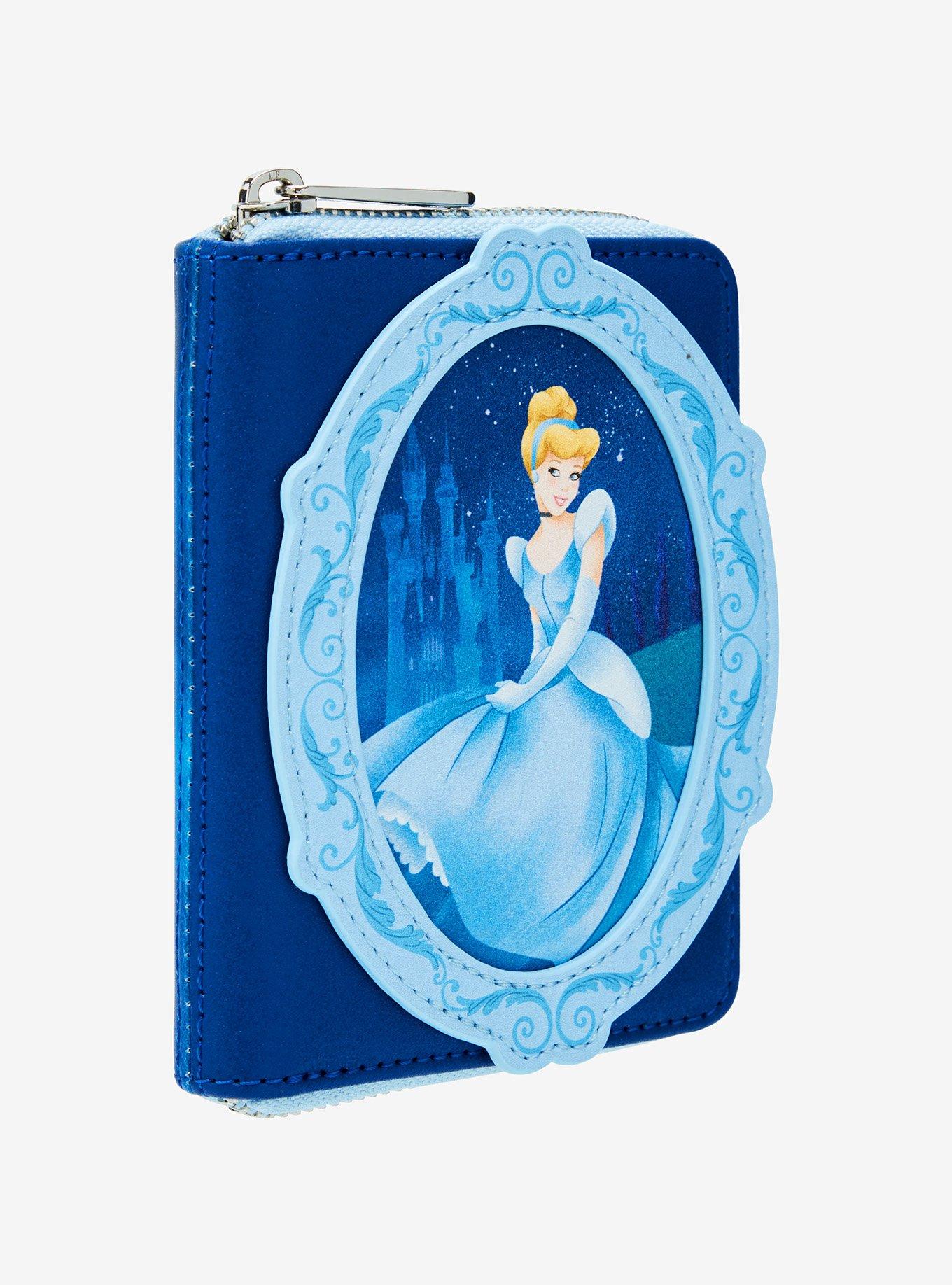 Loungefly Disney Cinderella 75th Anniversary Frame Portrait Small Zip Wallet, , hi-res