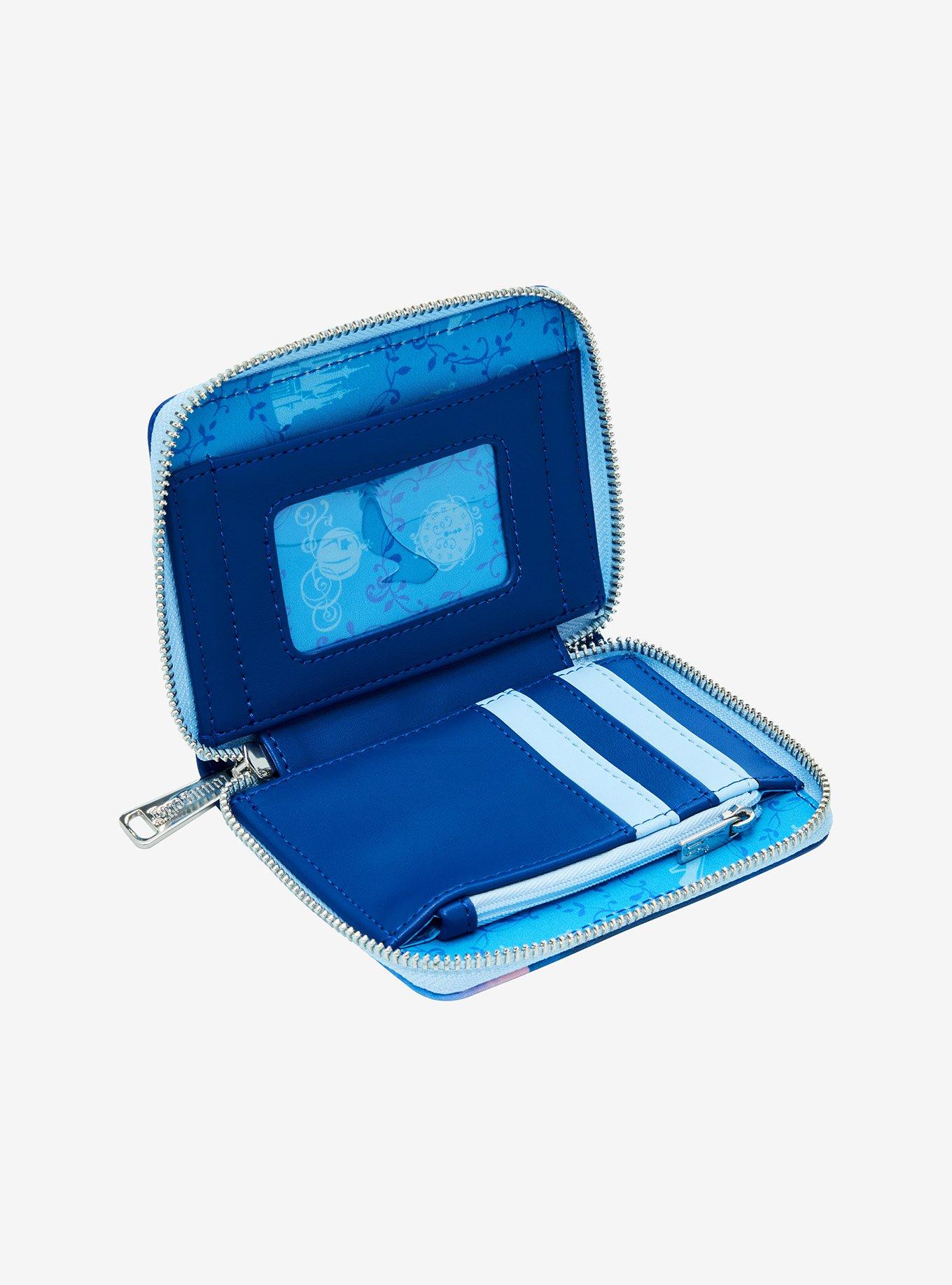 Loungefly Disney Cinderella 75th Anniversary Frame Portrait Small Zip Wallet, , alternate