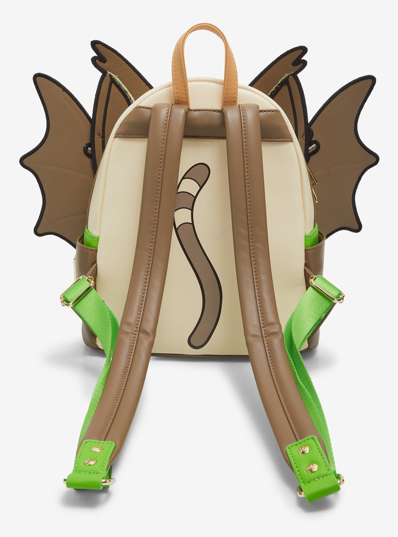 Loungefly Avatar: The Last Airbender Plush Momo Figural Mini Backpack, , alternate