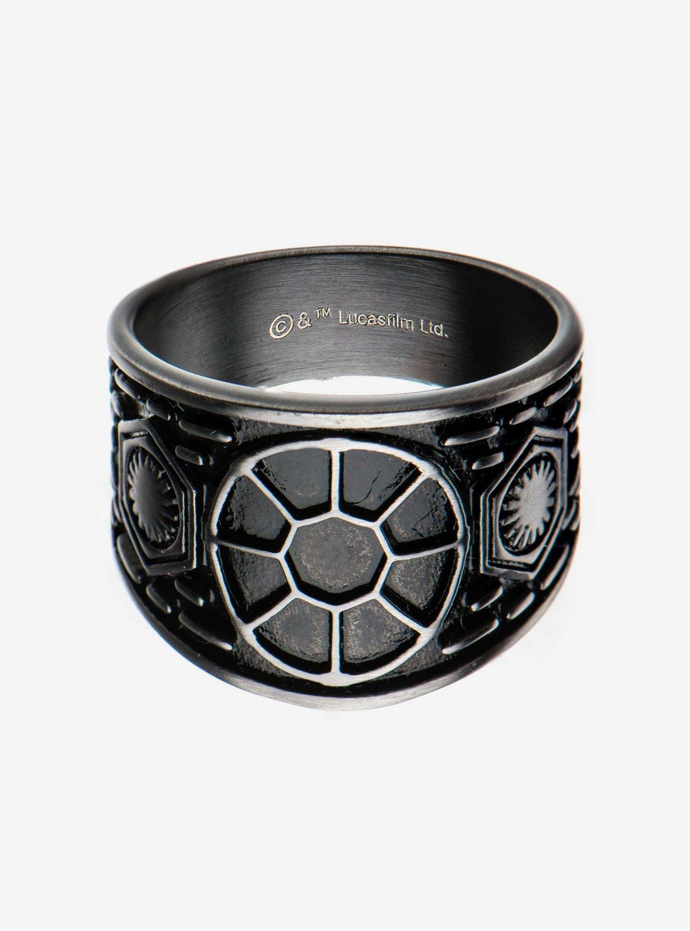 Star Wars Episode 8 Tie Fighter Signet Ring