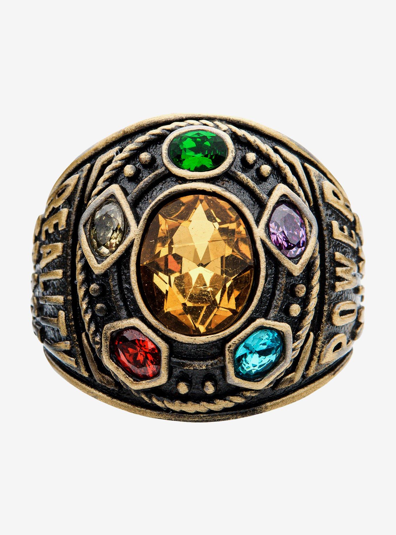 Marvel Avengers Thanos Infinity Stones Ring, , hi-res