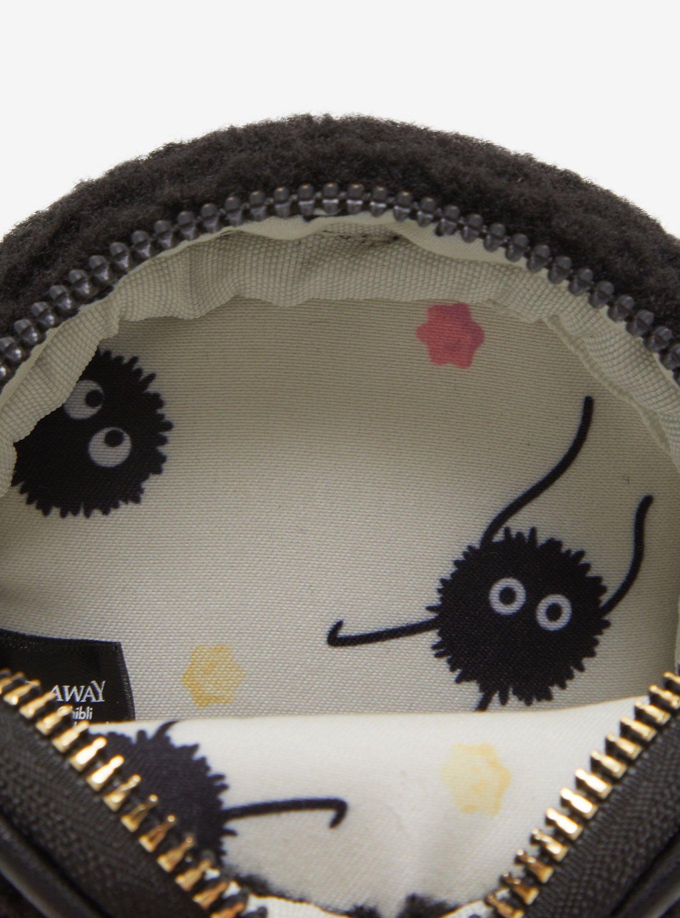 Her Universe Studio Ghibli® Spirited Away Soot Sprite Sherpa Coin Pouch, , alternate