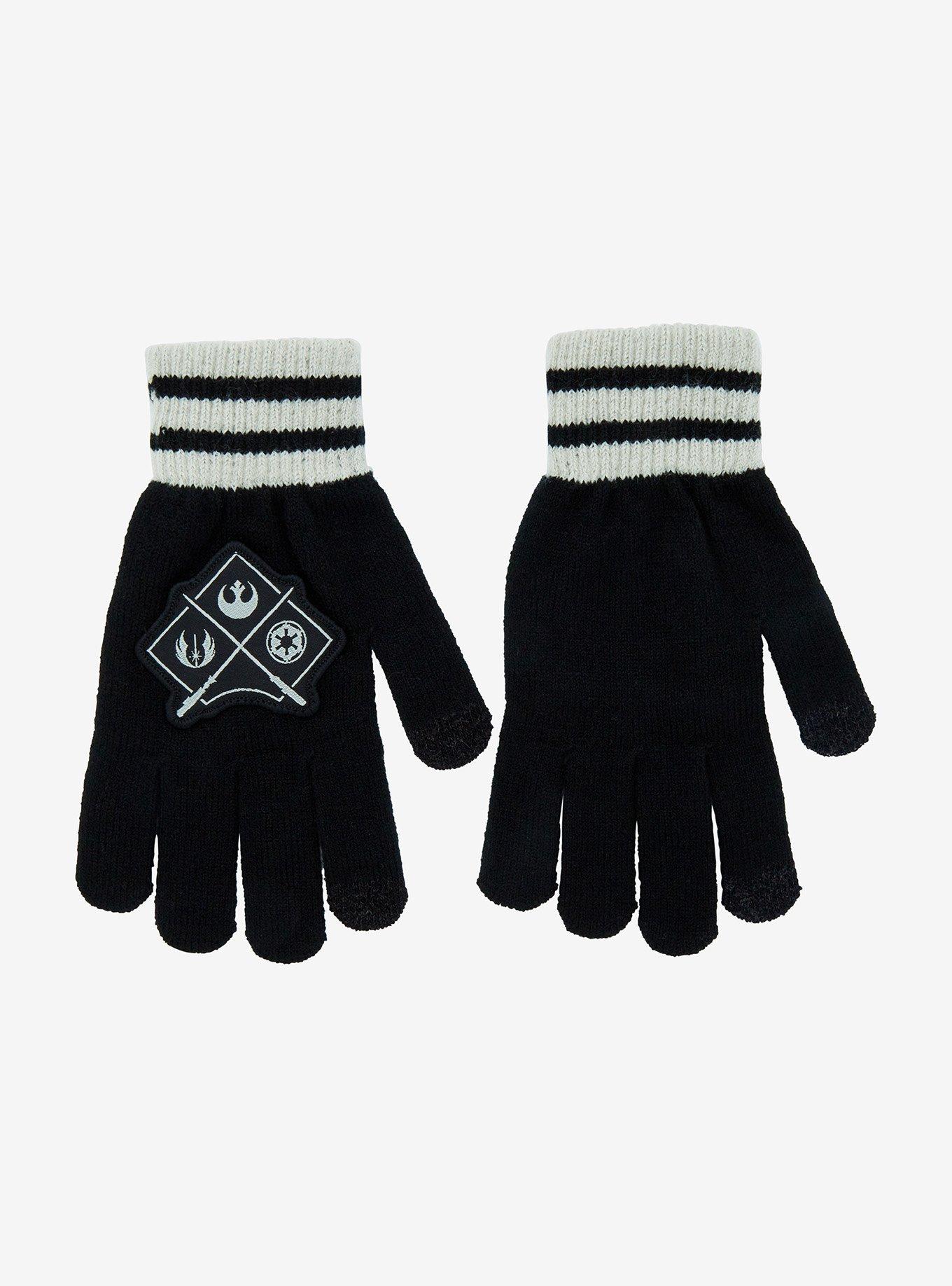 Her Universe Star Wars Icons Knit Gloves Her Universe Exclusive, , alternate