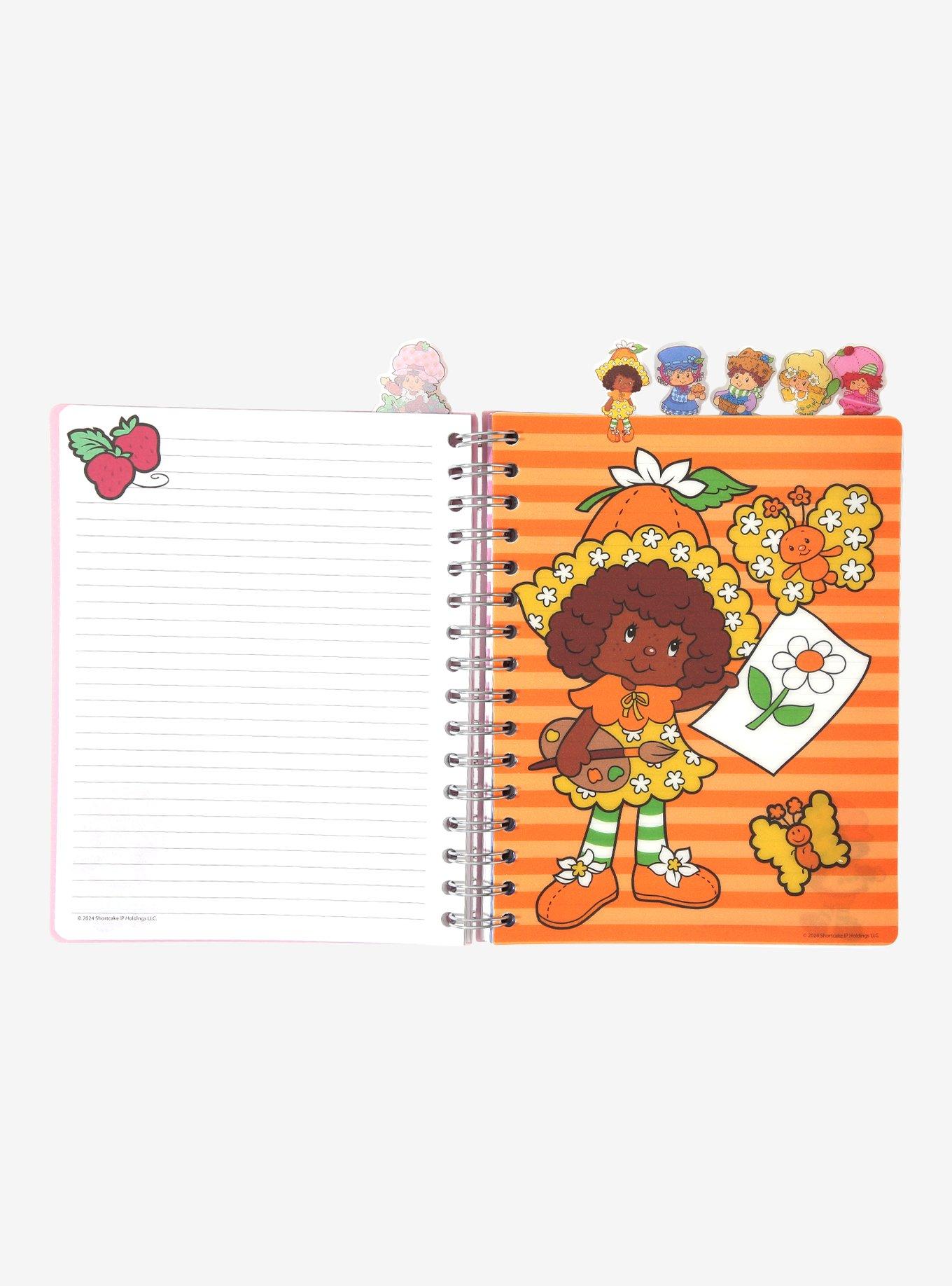 Strawberry Shortcake Group Portrait Figural Tab Journal - BoxLunch Exclusive, , hi-res