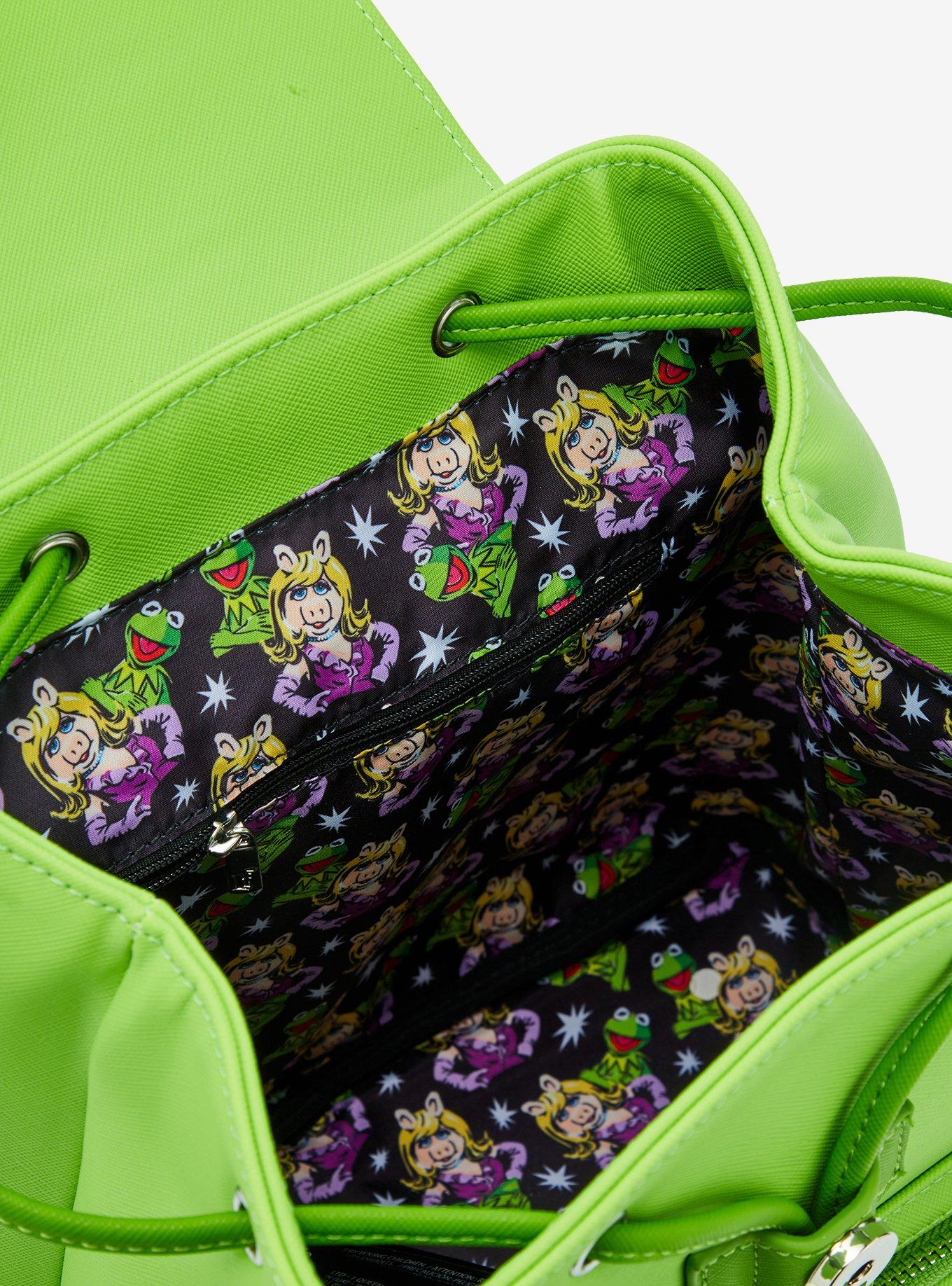 Loungefly The Muppets Kermit The Frog Slouch Mini Backpack, , alternate