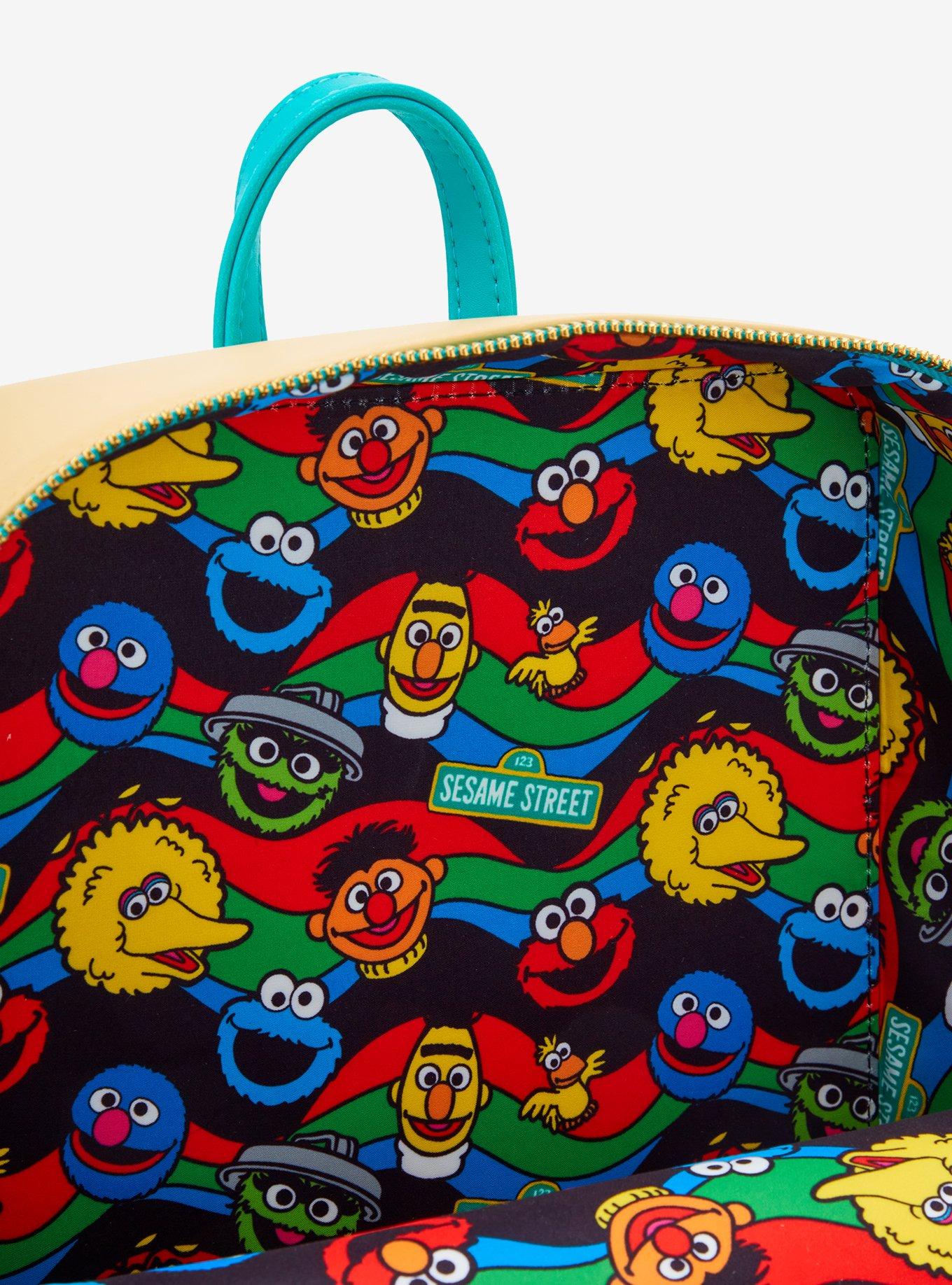 Loungefly Sesame Street Brownstone Mini Backpack, , alternate