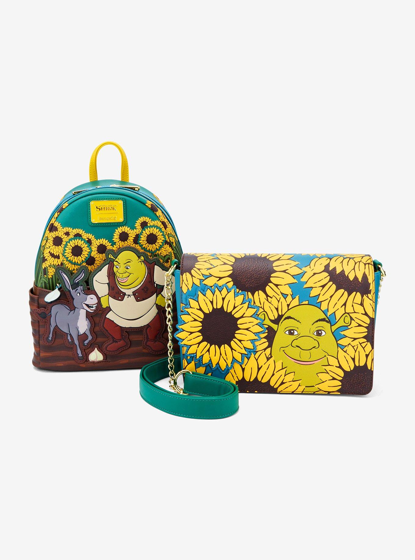 Loungefly Shrek Sunflowers Mini Backpack, , alternate - view 5