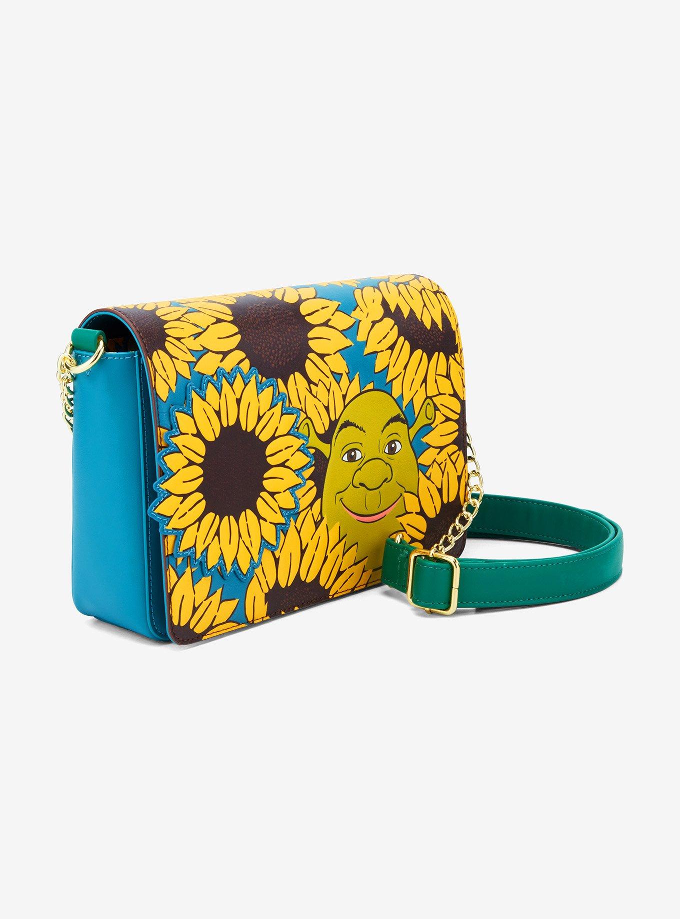 Loungefly Shrek Sunflowers Crossbody Bag, , hi-res