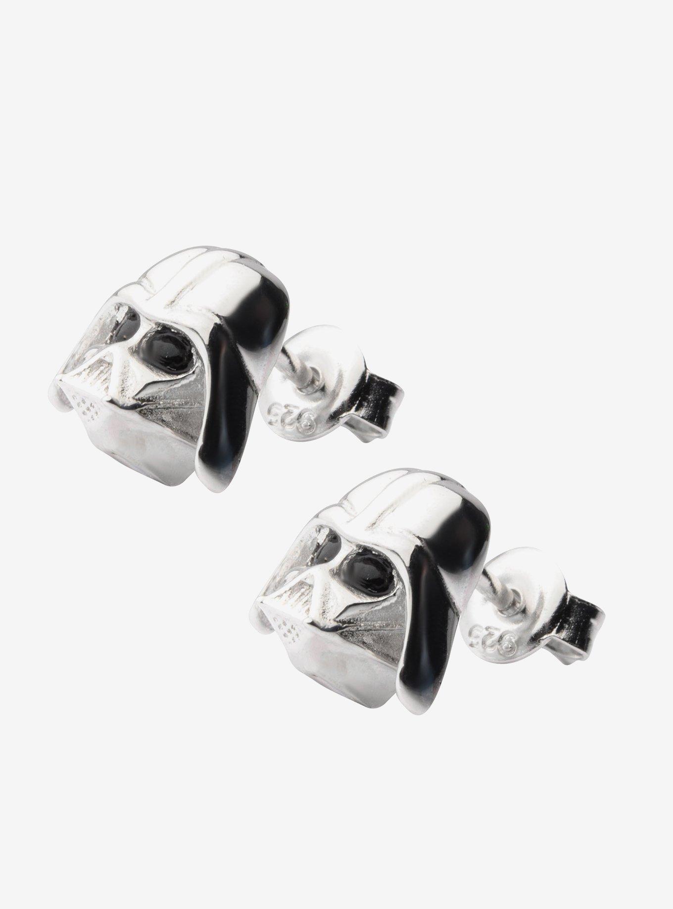 Star Wars Darth Vader 3D Stud Earrings, , hi-res