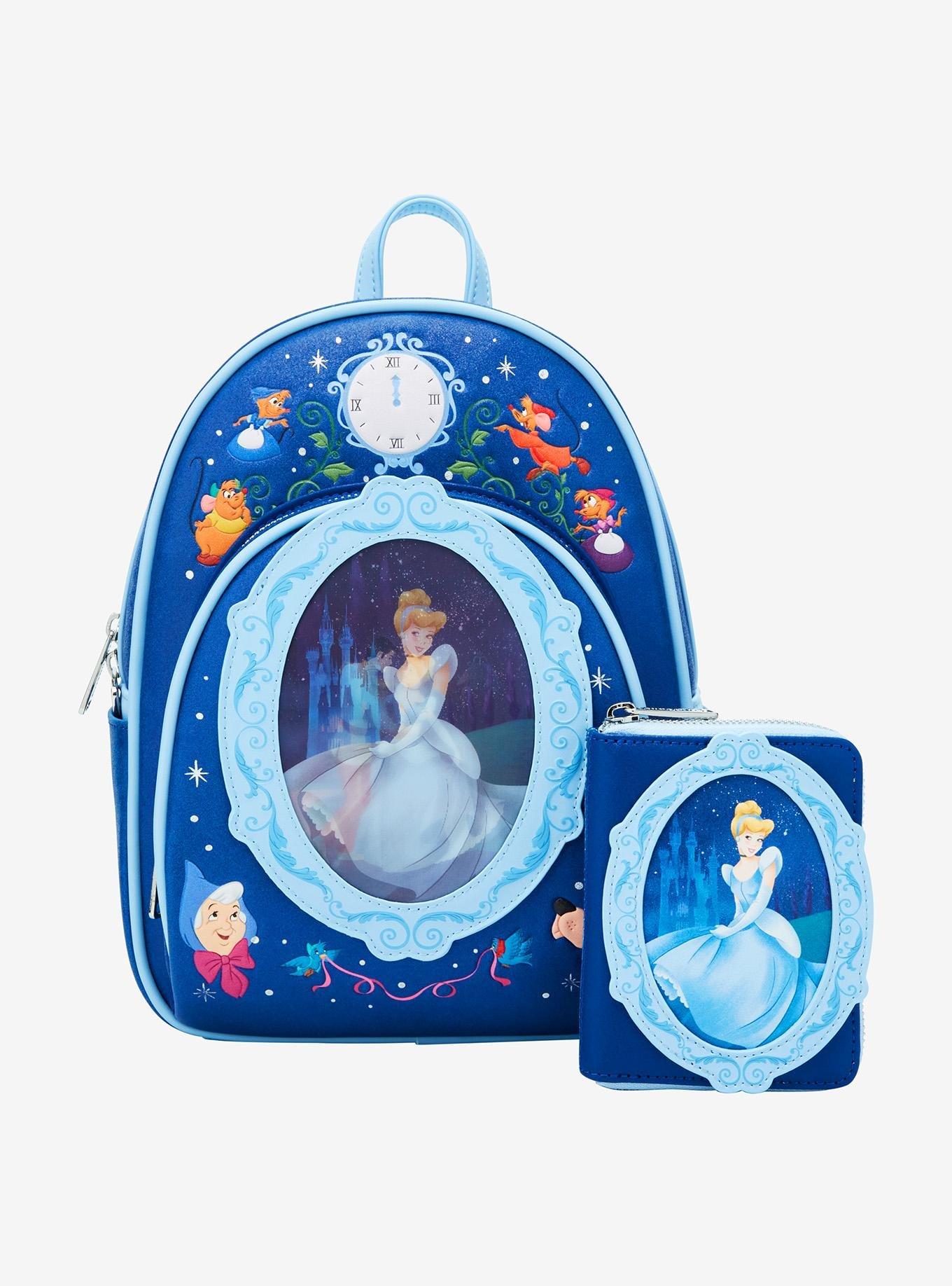 Loungefly Disney Cinderella 75th Anniversary Lenticular Mini Backpack, , alternate