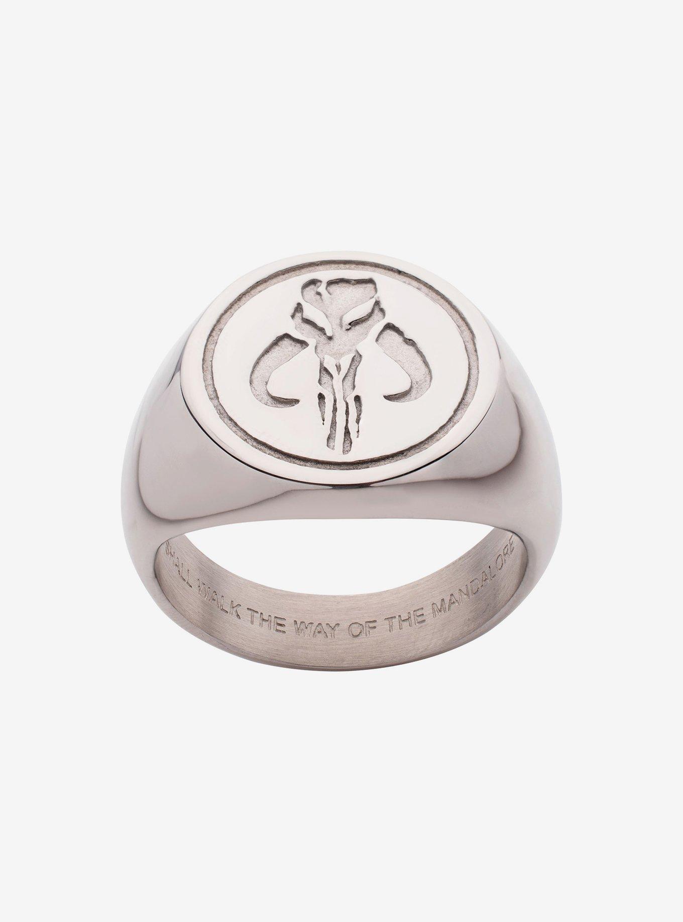 Star Wars The Mandalorian Symbol Ring, , hi-res