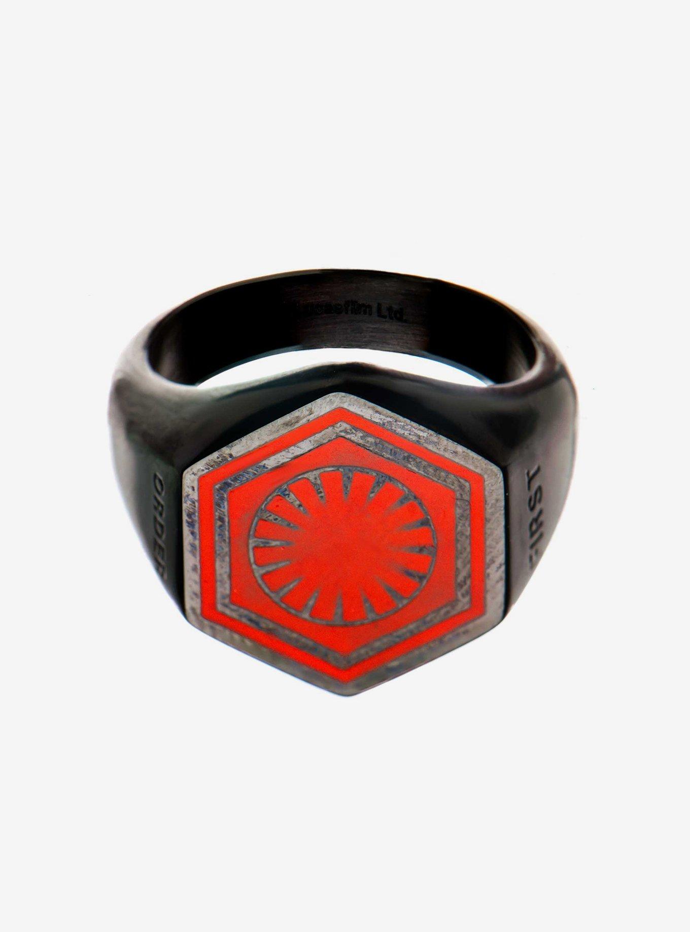 Star Wars Episode 8 Fist Order Signet Ring, , hi-res