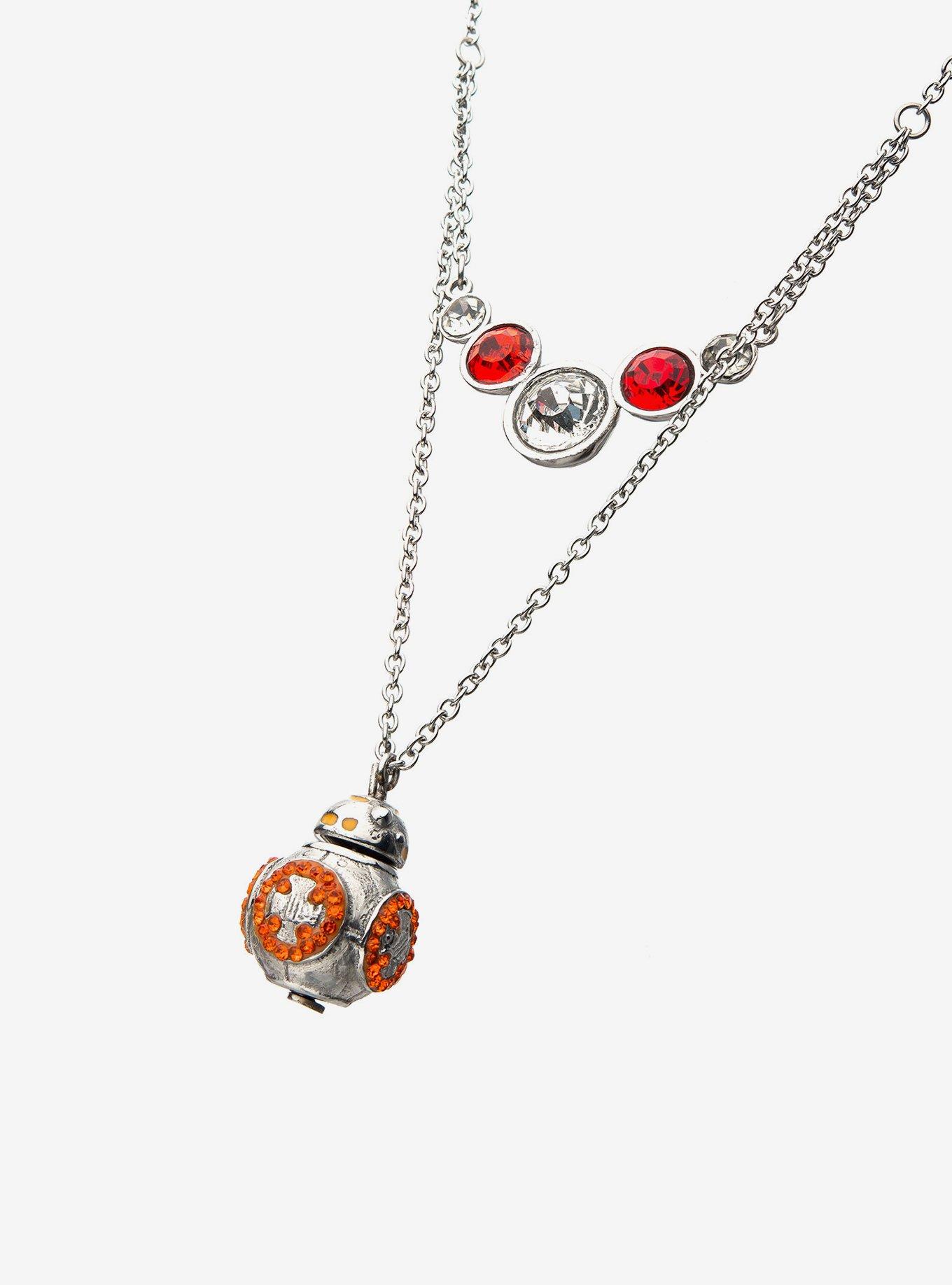 Star Wars Episode 9 BB-8 Tiered Pendant Necklace