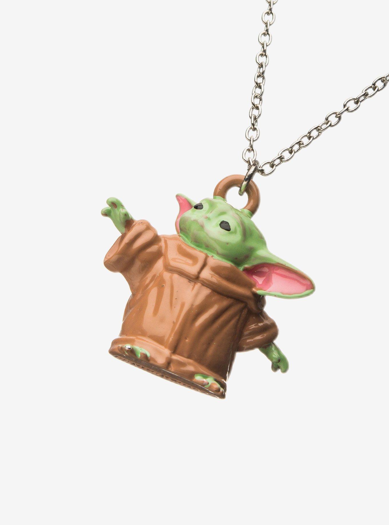 Star Wars The Mandalorian The Child Yoda 3D Necklace, , alternate