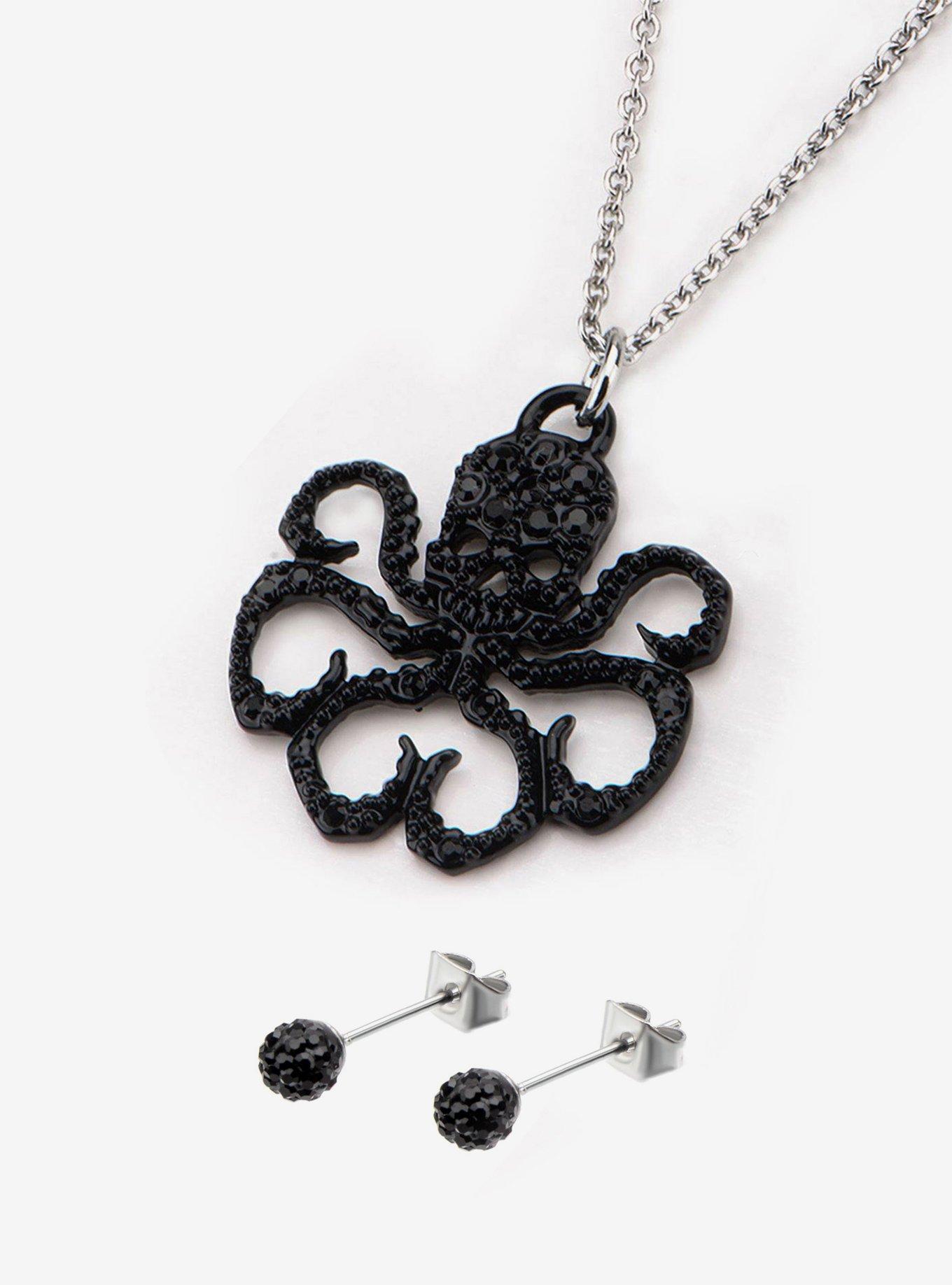 Marvel Hydra Black Gem Necklace, , hi-res