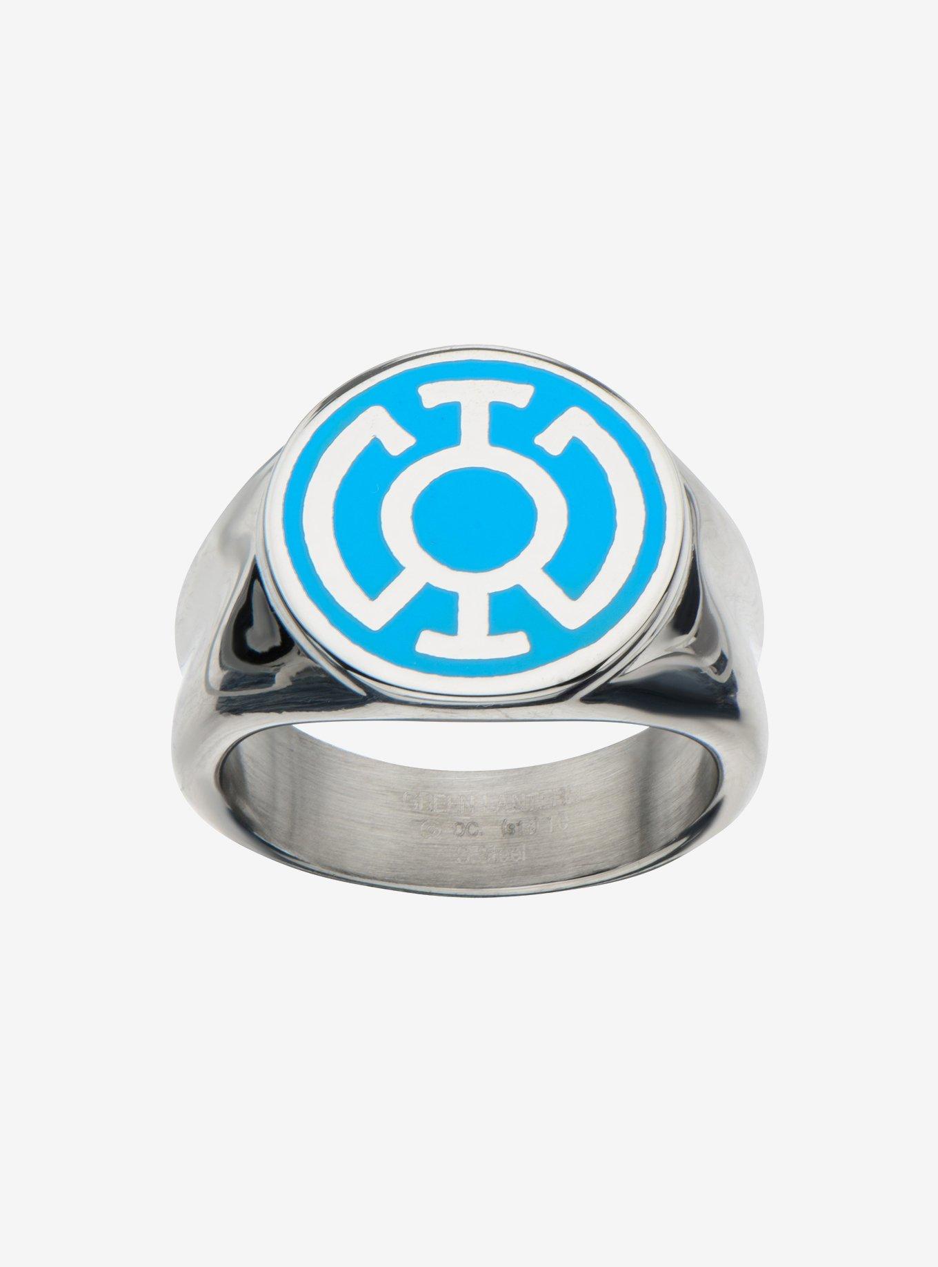 DC Comics Blue Lantern Ring, MULTI, alternate