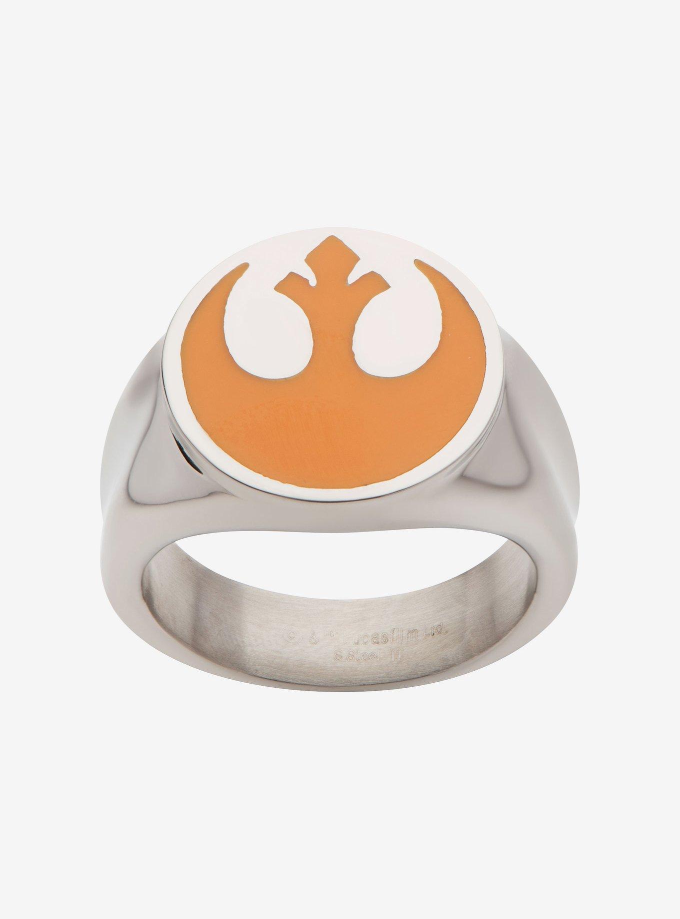 Star Wars Rebel Alliance Symbol Ring, , alternate