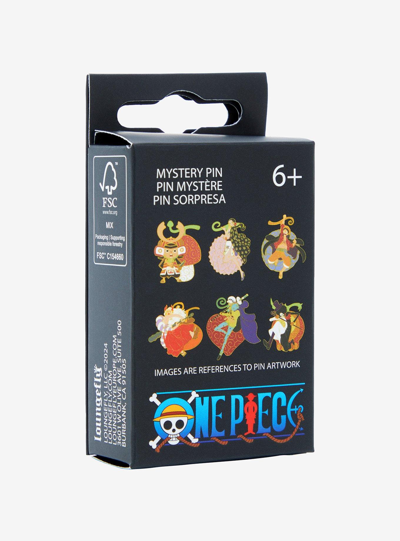 Loungefly One Piece Devil Fruit Characters Blind Box Enamel Pin - BoxLunch Exclusive, , hi-res