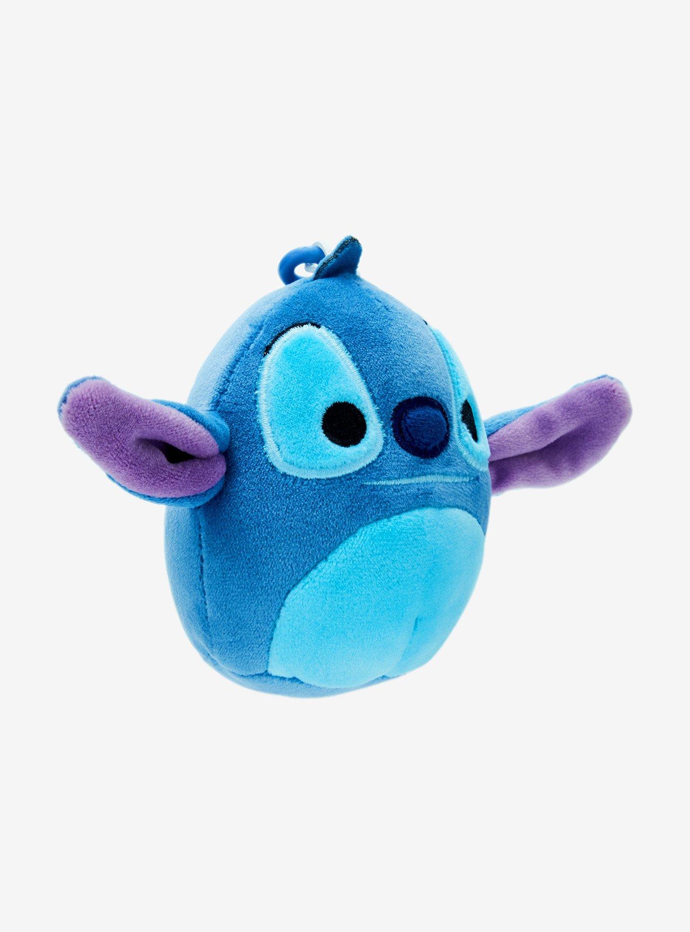 Squishmallows Disney Lilo & Stitch Plush Stitch Bag Clip, , hi-res