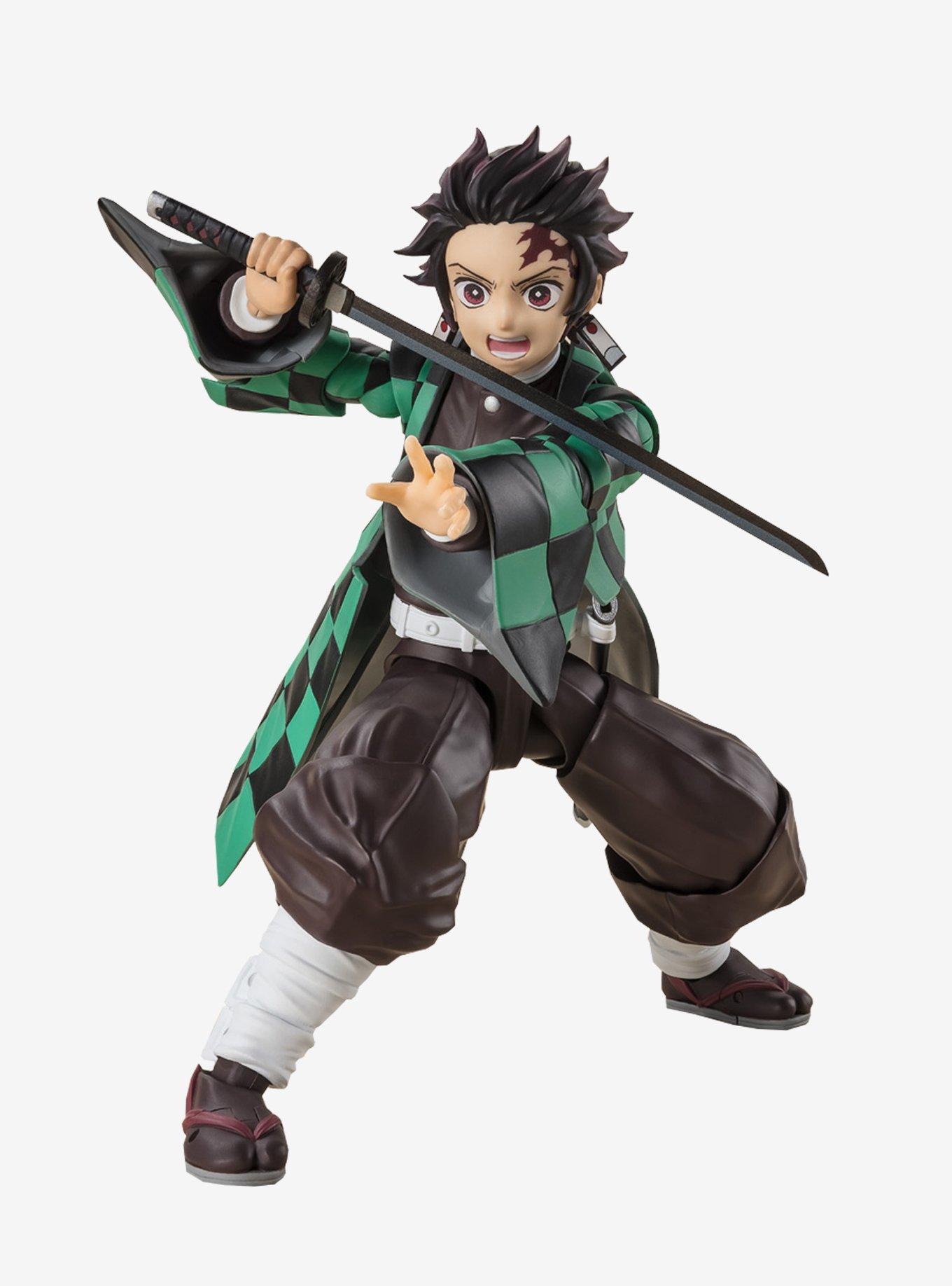 Bandai Spirits Demon Slayer: Kimetsu no Yaiba S.H.Figuarts Tanjiro Kamado Figure, , alternate