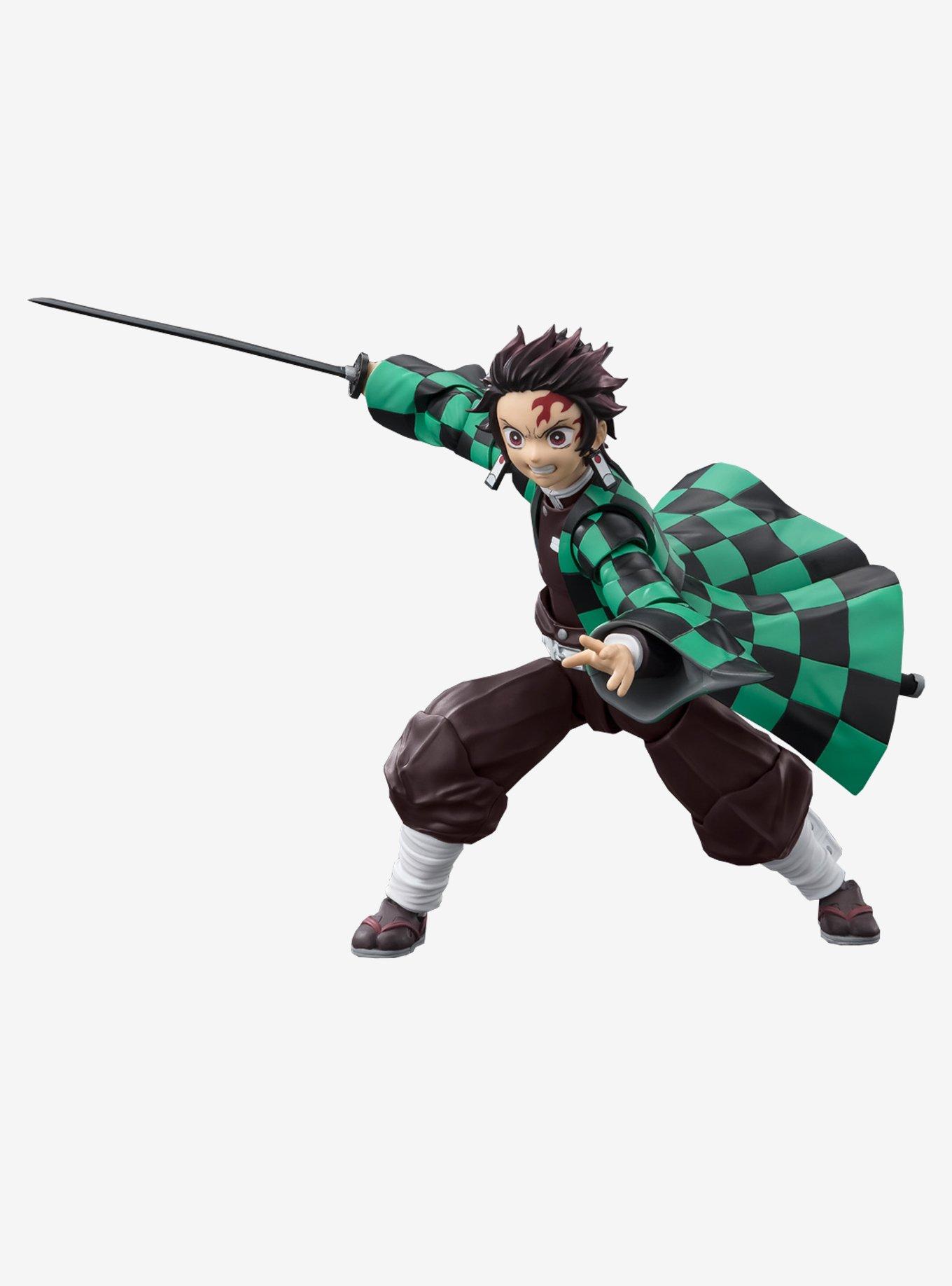 Bandai Spirits Demon Slayer: Kimetsu no Yaiba S.H.Figuarts Tanjiro Kamado Figure, , alternate