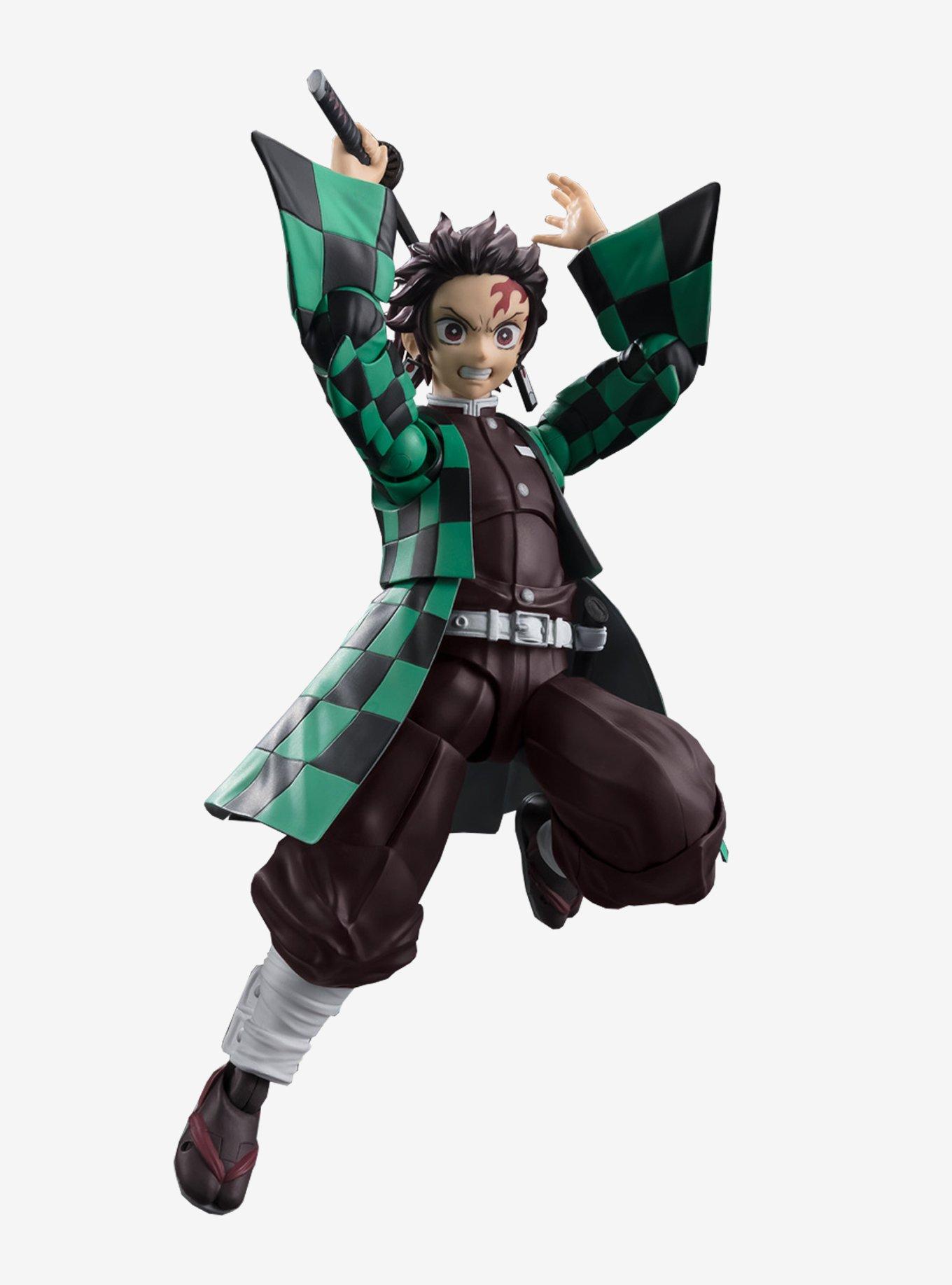 Bandai Spirits Demon Slayer: Kimetsu no Yaiba S.H.Figuarts Tanjiro Kamado Figure, , alternate