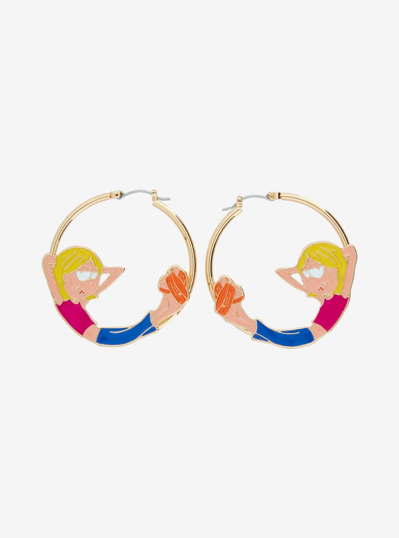 Disney Lizzie McGuire Hoop Earrings, , hi-res