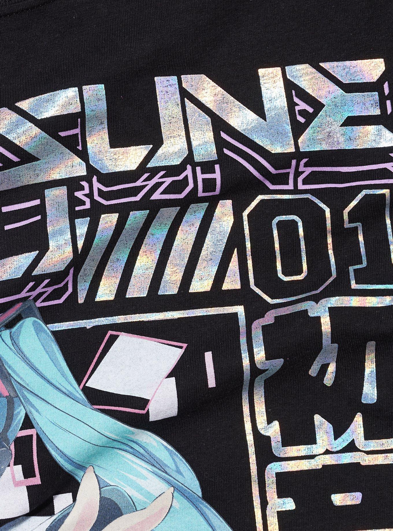 Hatsune Miku Foil Jumbo Print T-Shirt, , hi-res