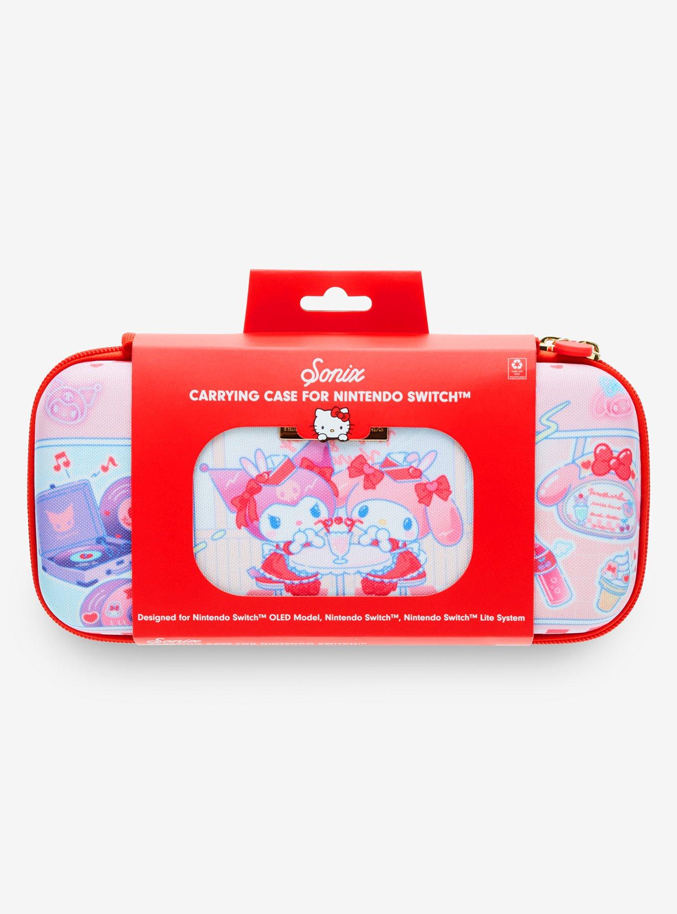 Sonix Sanrio Kuromi & My Melody Diner Nintendo Switch Carrying Case, , alternate