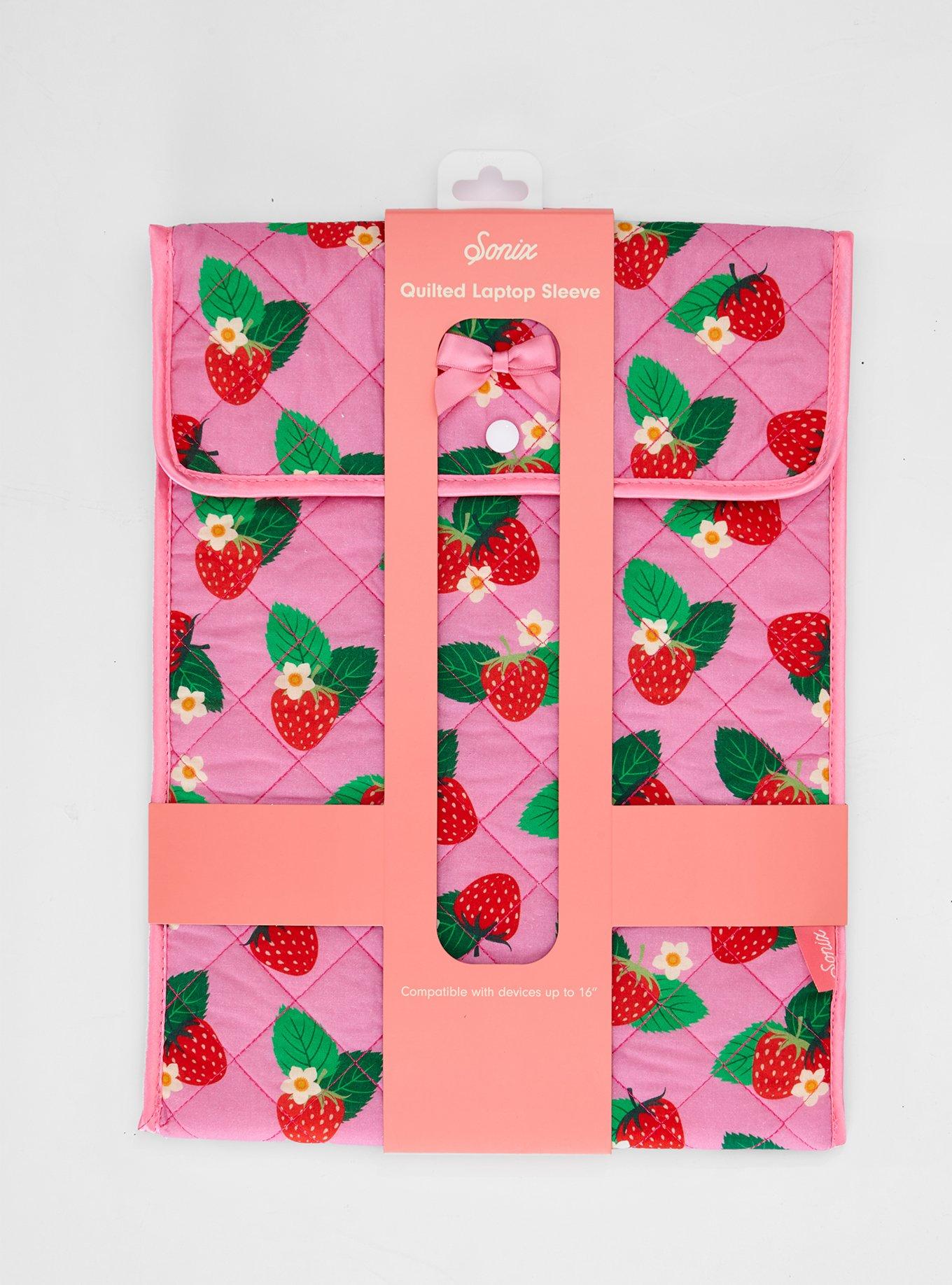 Strawberry Shortcake Allover Print Laptop Case, , alternate