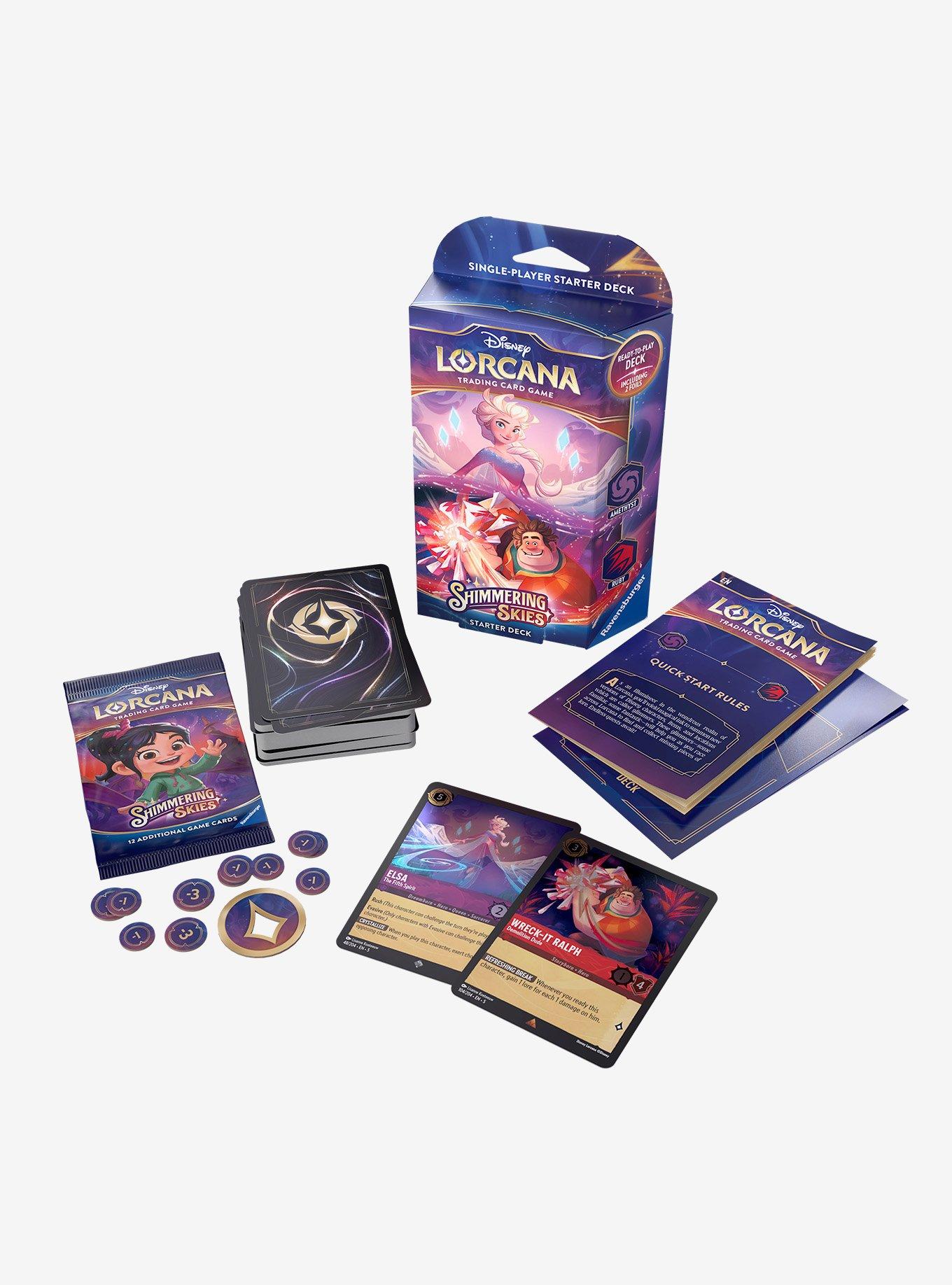 Disney Lorcana Shimmering Skies Starter Deck