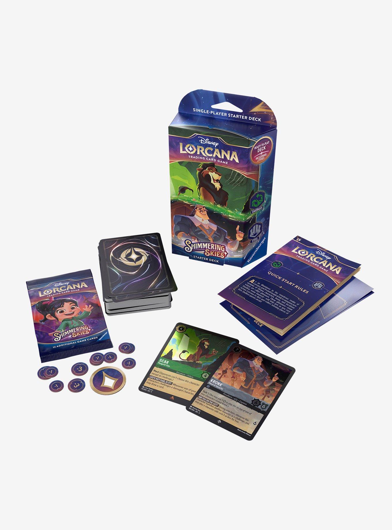 Disney Lorcana Shimmering Skies Starter Deck